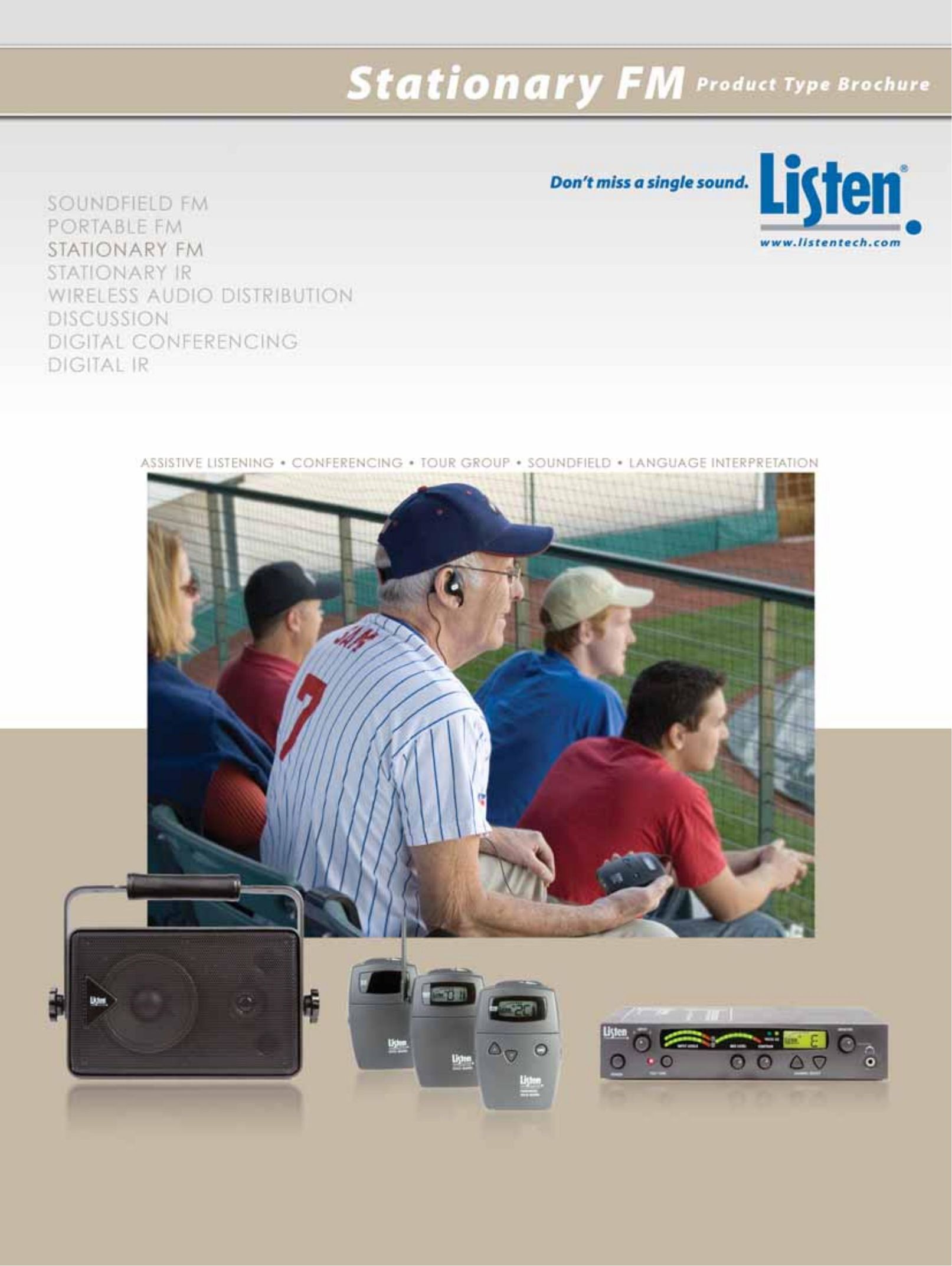 Listen Technologies LA-101 Stereo Receiver User Manual