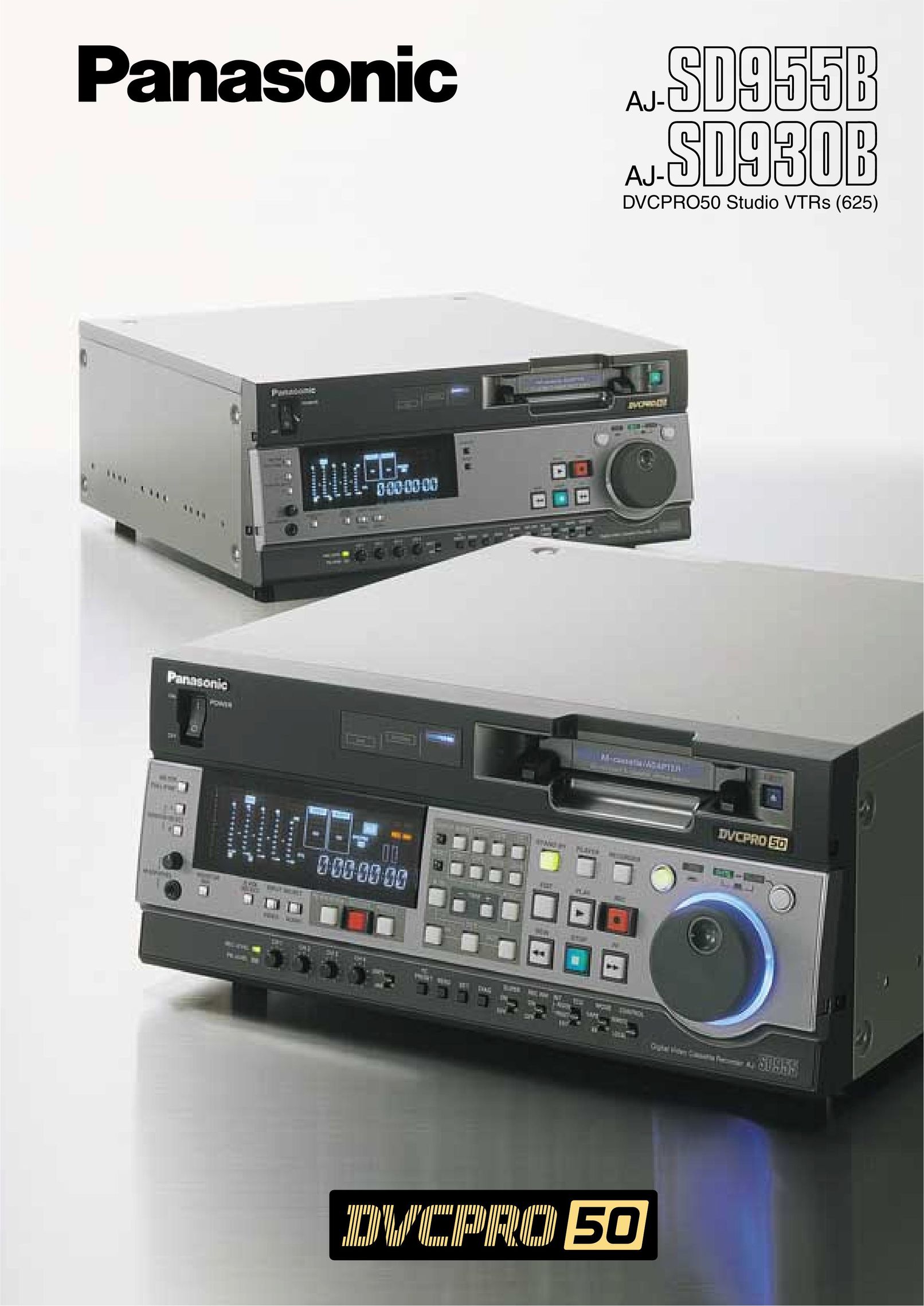 Panasonic DVCPRO50 Stereo Receiver User Manual