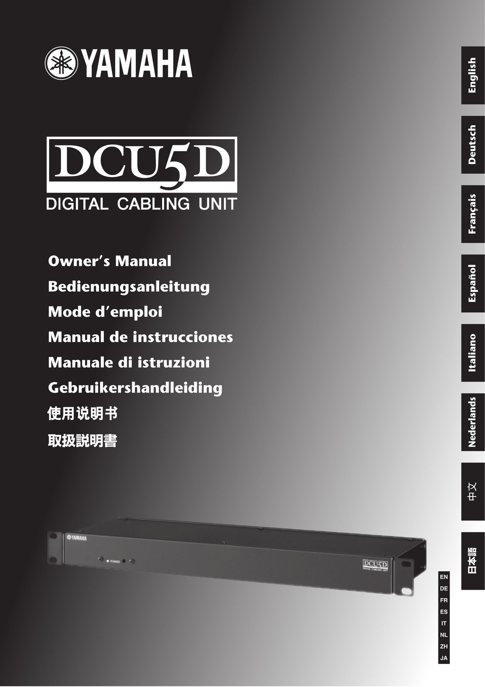 Yamaha DCU5D Stereo Receiver User Manual