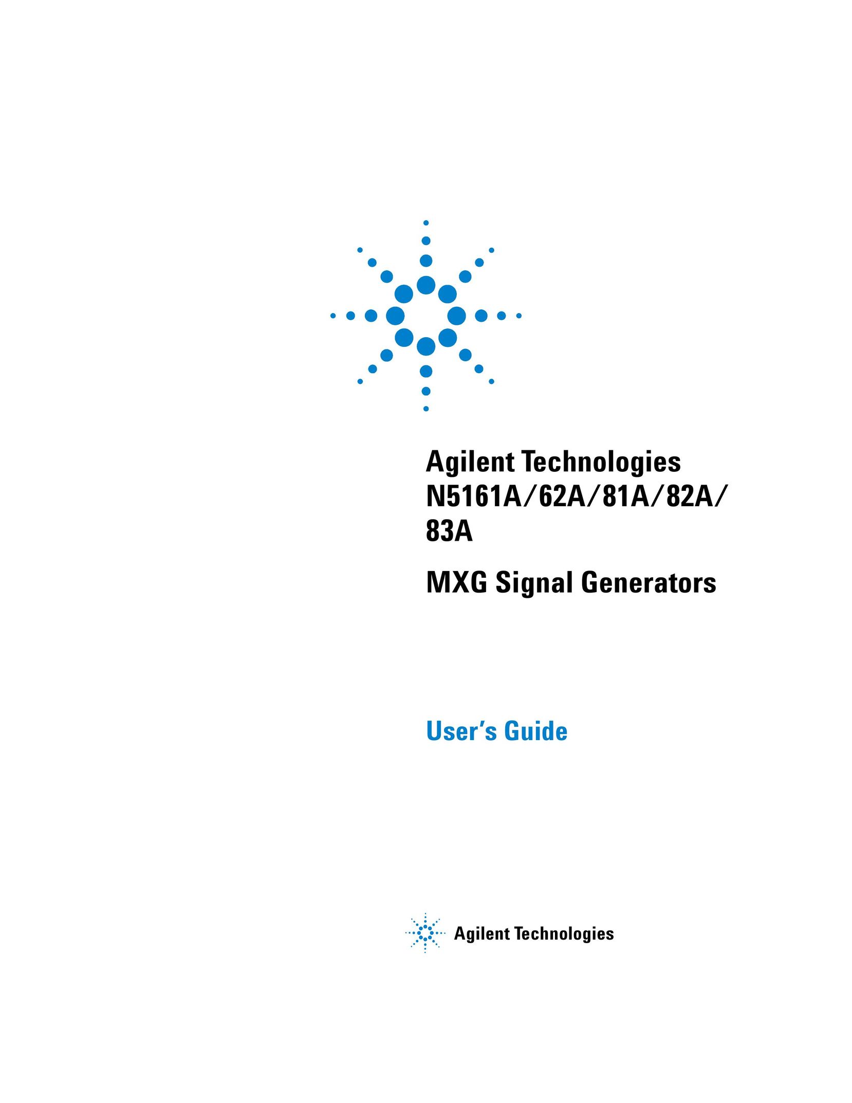 Agilent Technologies 62A Stereo System User Manual