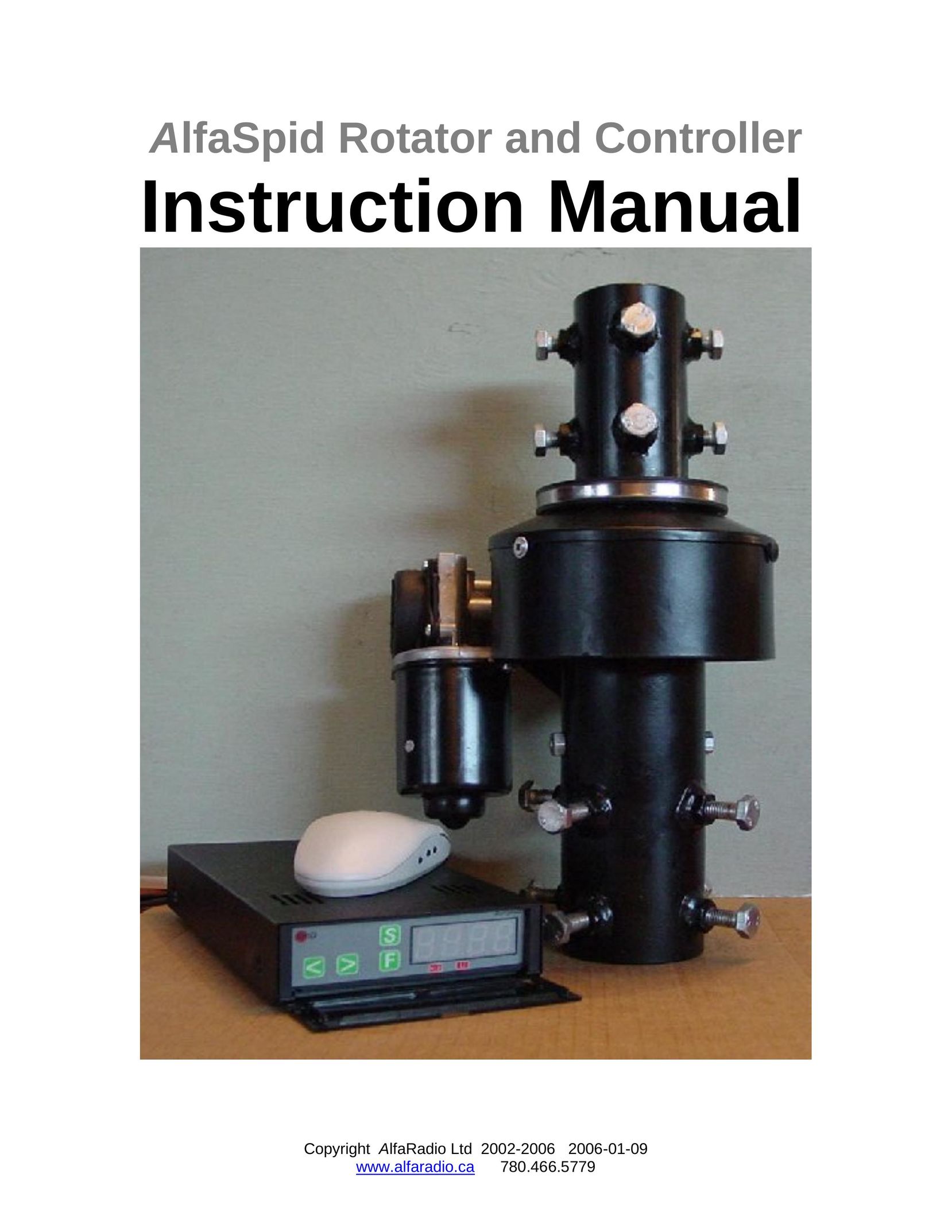 ALFA SPID ROTATOR AND CONTROLLER Stereo System User Manual
