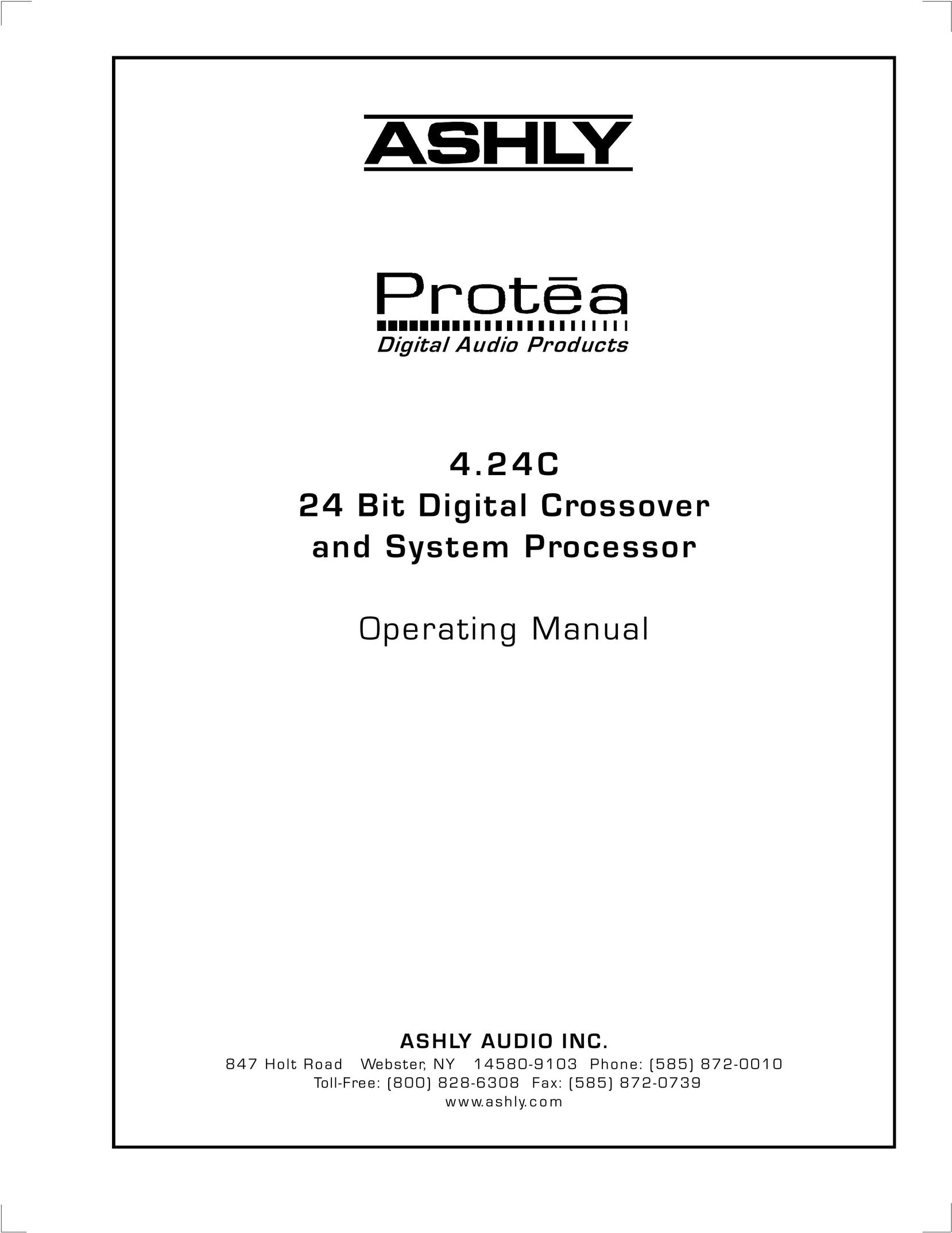 Ashly 4.24C Stereo System User Manual