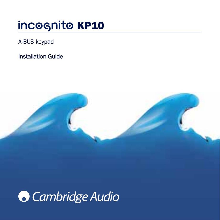 Cambridge Audio KP10 Stereo System User Manual