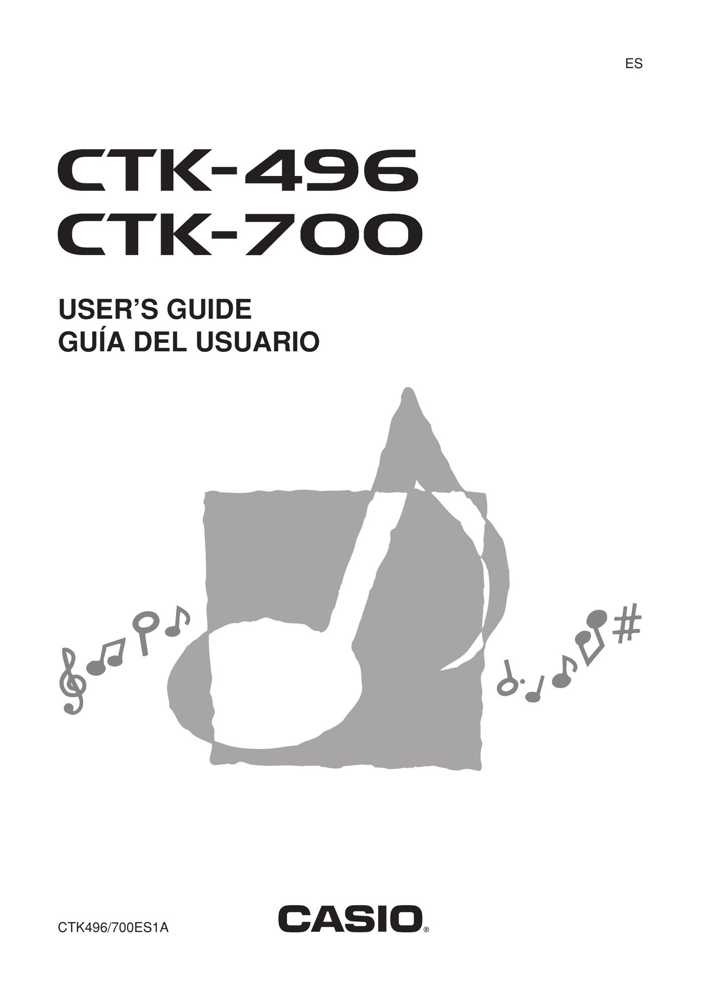 Casio ctk-496 Stereo System User Manual
