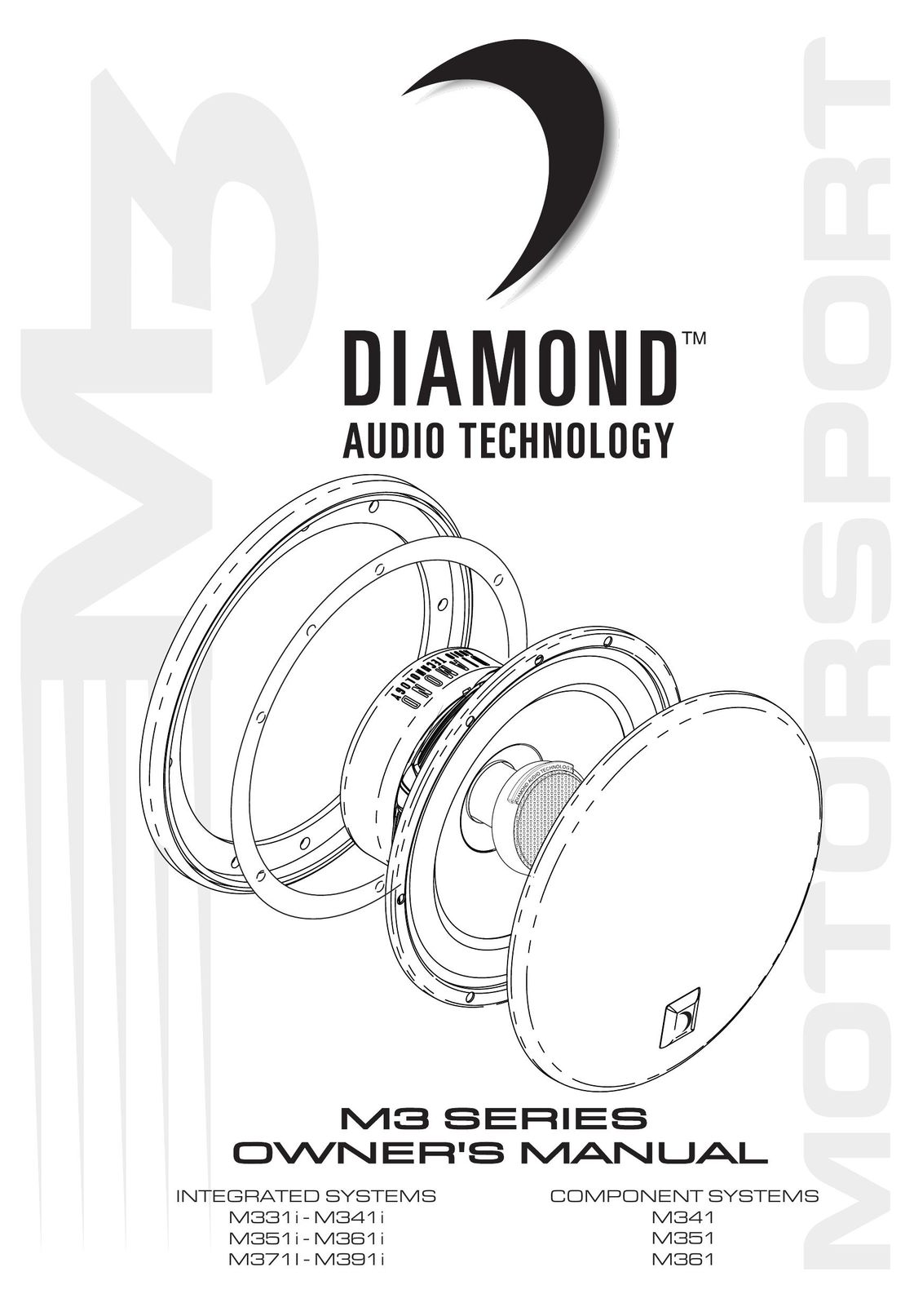 Diamond Audio Technology M351I - M361I Stereo System User Manual