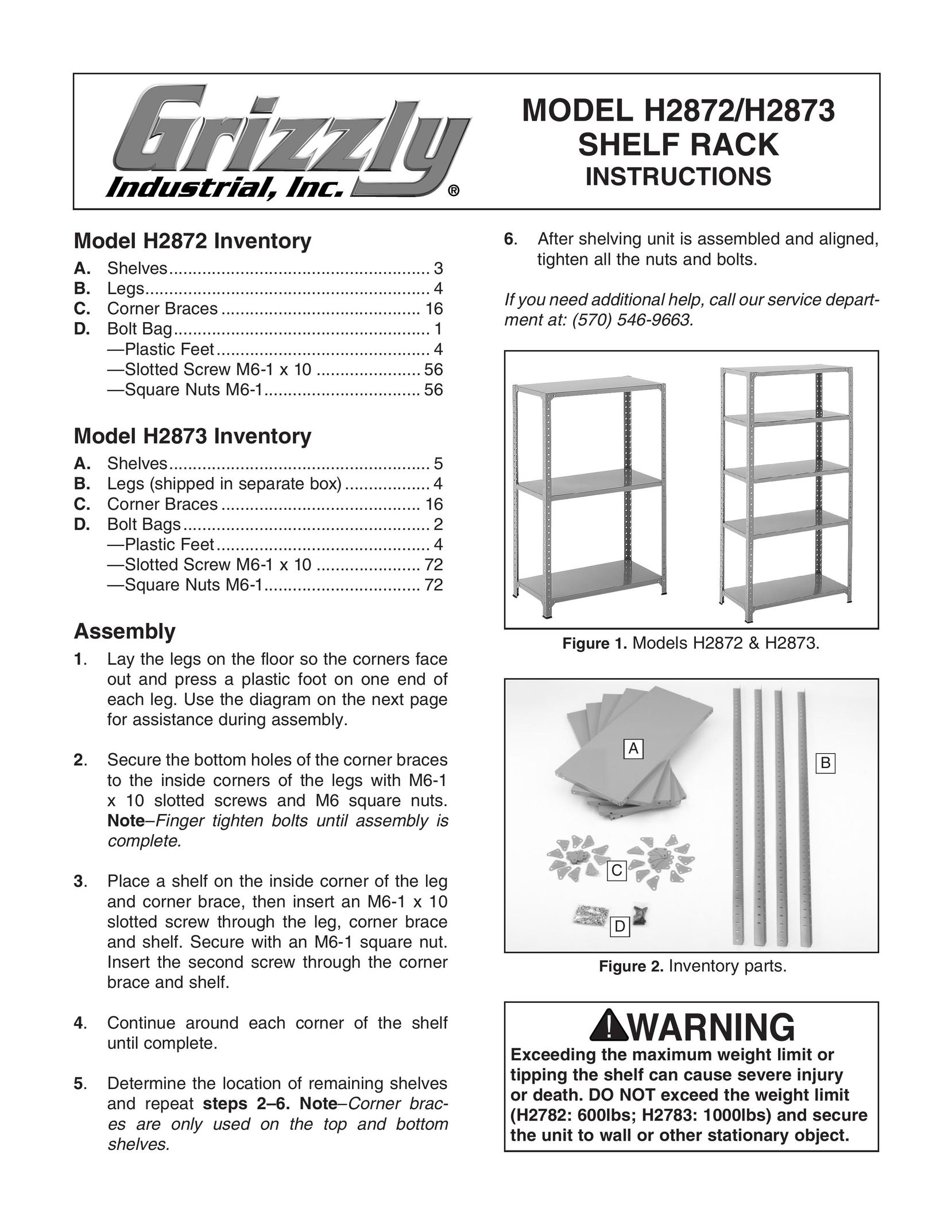 Grizzly H2872 Stereo System User Manual
