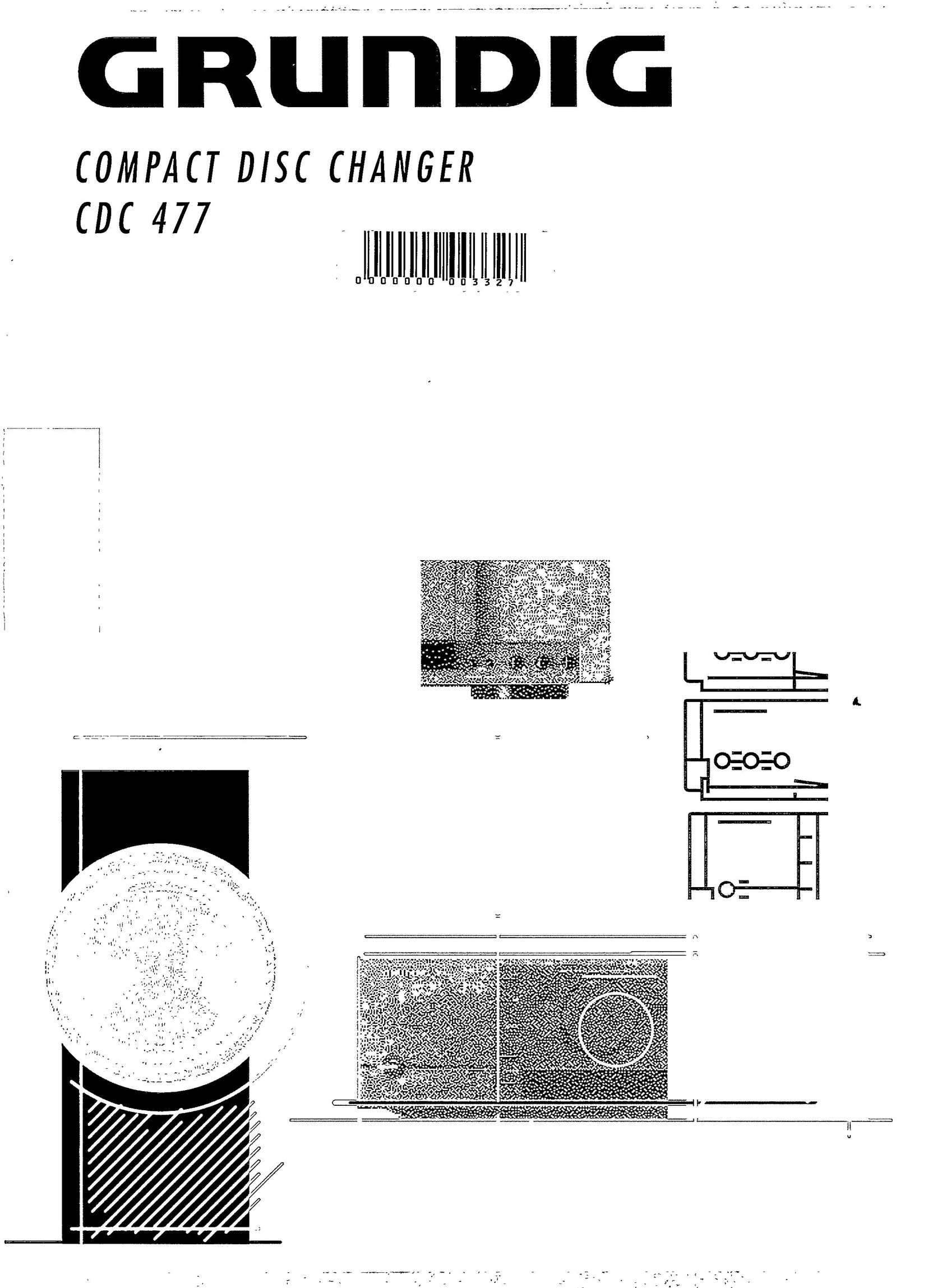 Grundig CDC 477/00B Stereo System User Manual