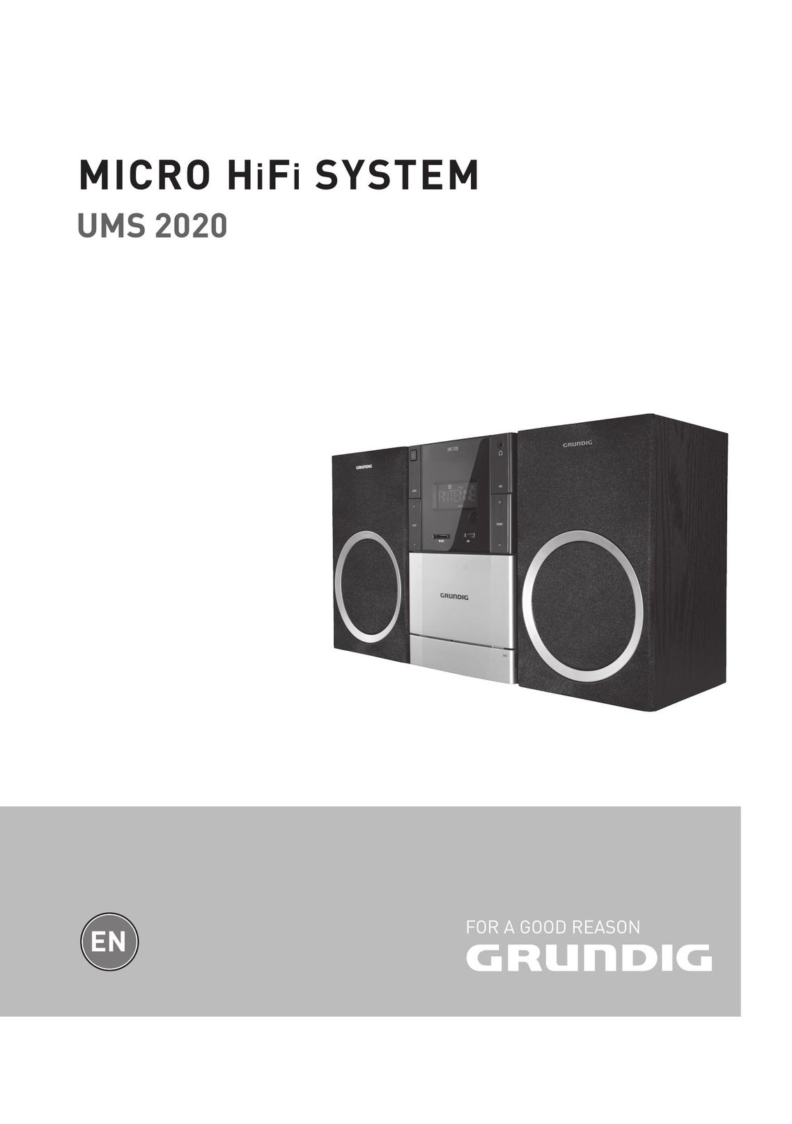 Grundig UMS 2020 Stereo System User Manual