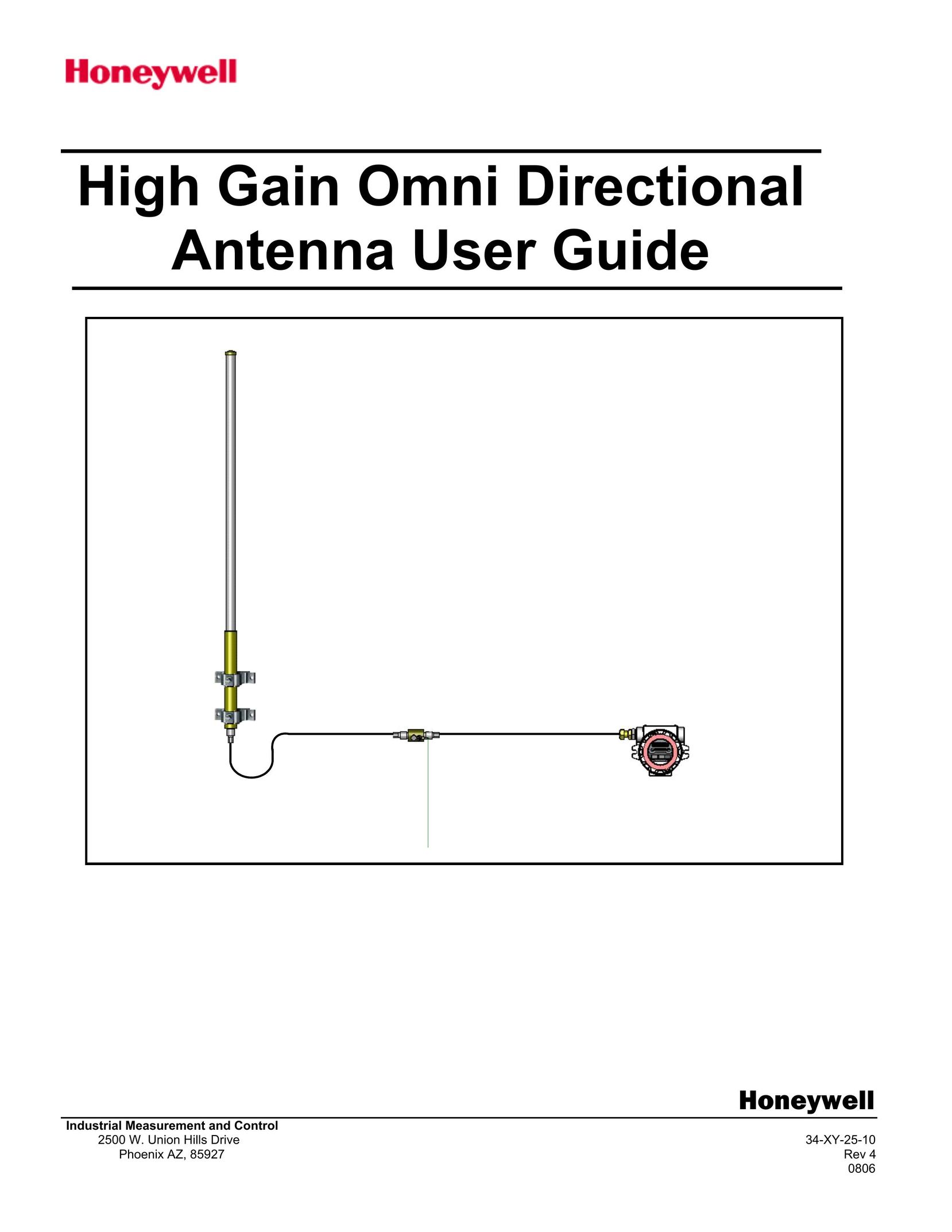Honeywell High Gain Omni Directional Antenna Stereo System User Manual