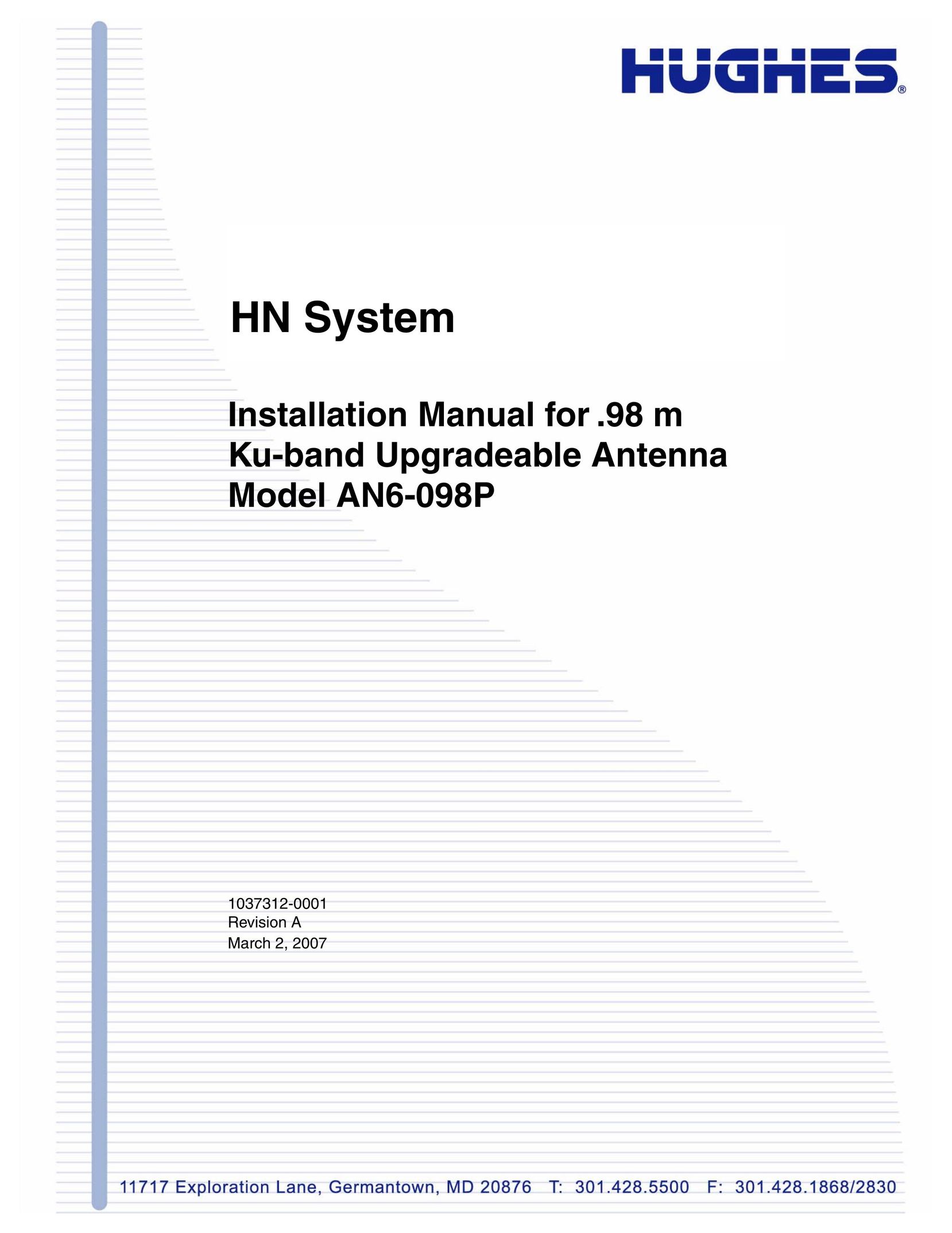Hughes AN6-098P Stereo System User Manual