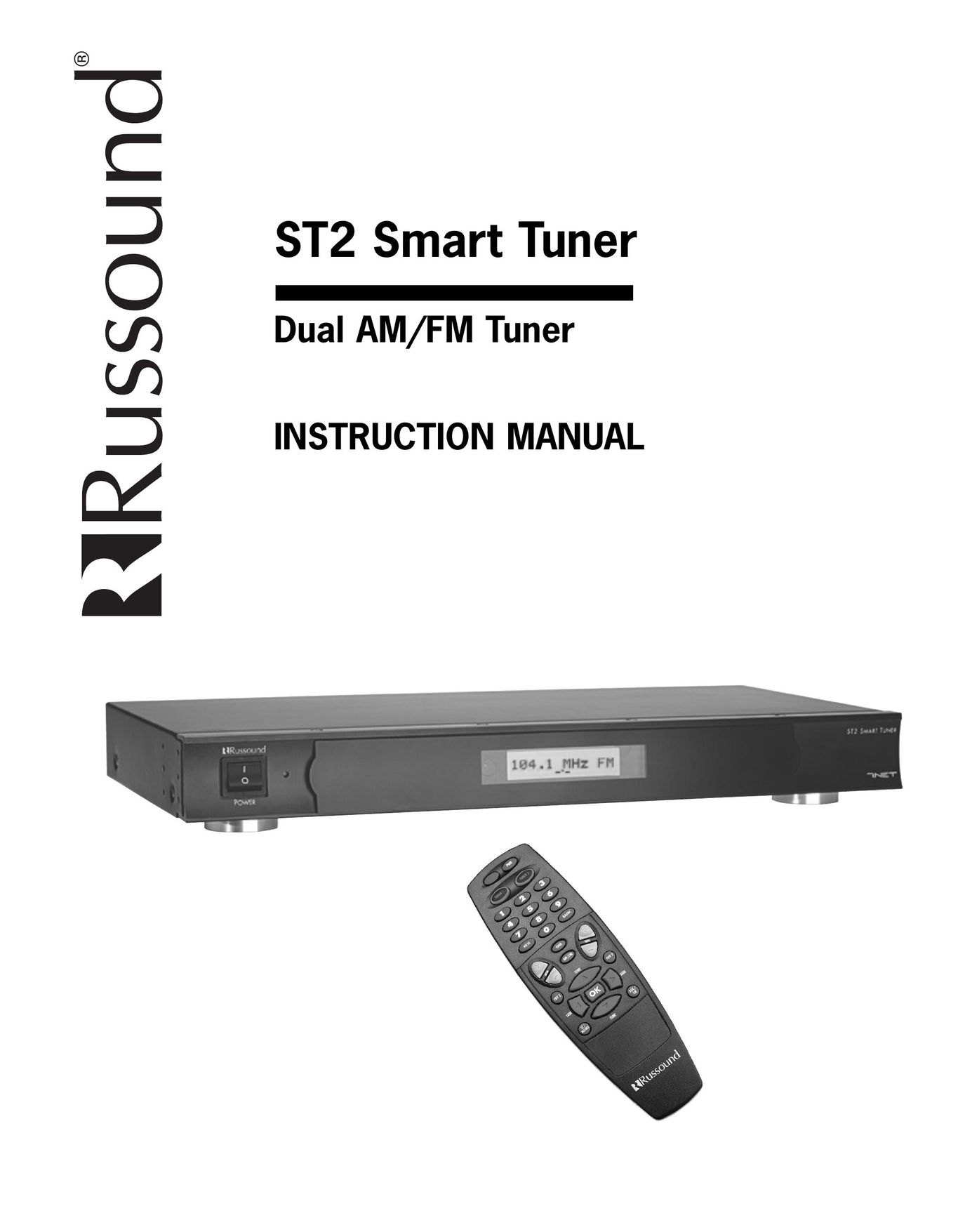 Integra ST2 Stereo System User Manual