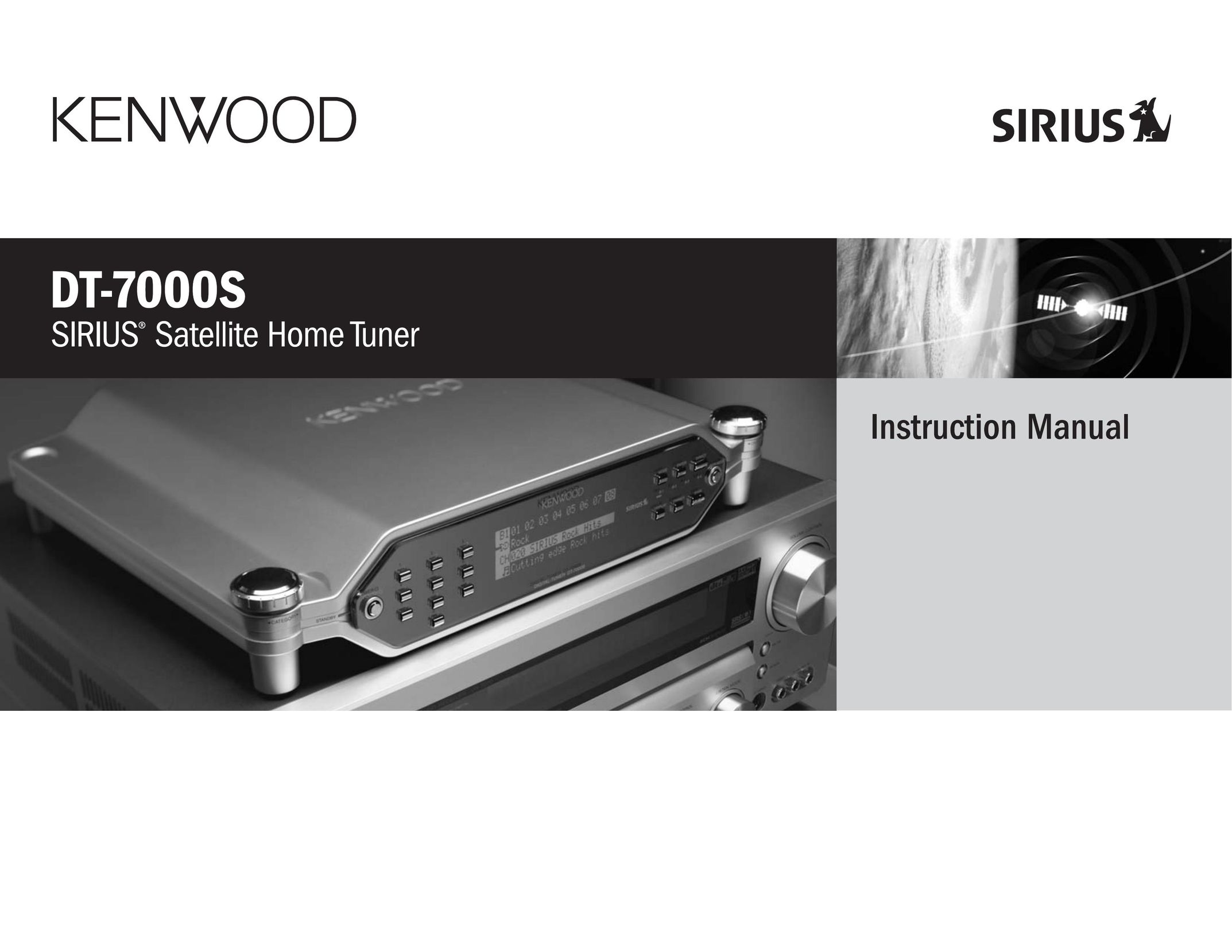 Kenwood DT-7000S Stereo System User Manual