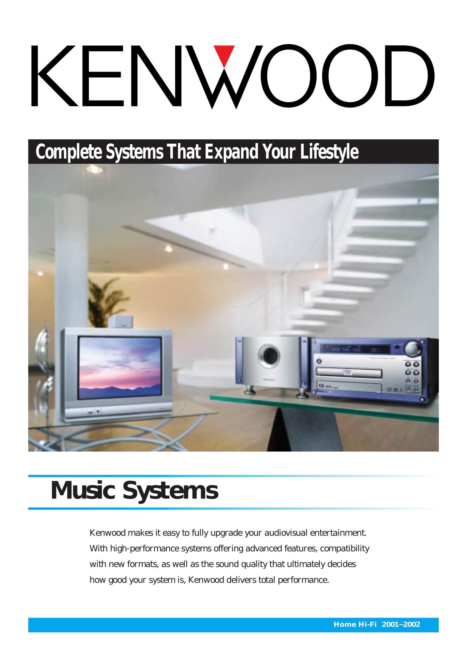 Kenwood HM-383MD Stereo System User Manual