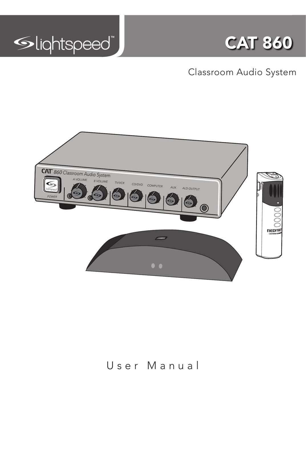 LightSpeed Technologies CAT 860 Stereo System User Manual