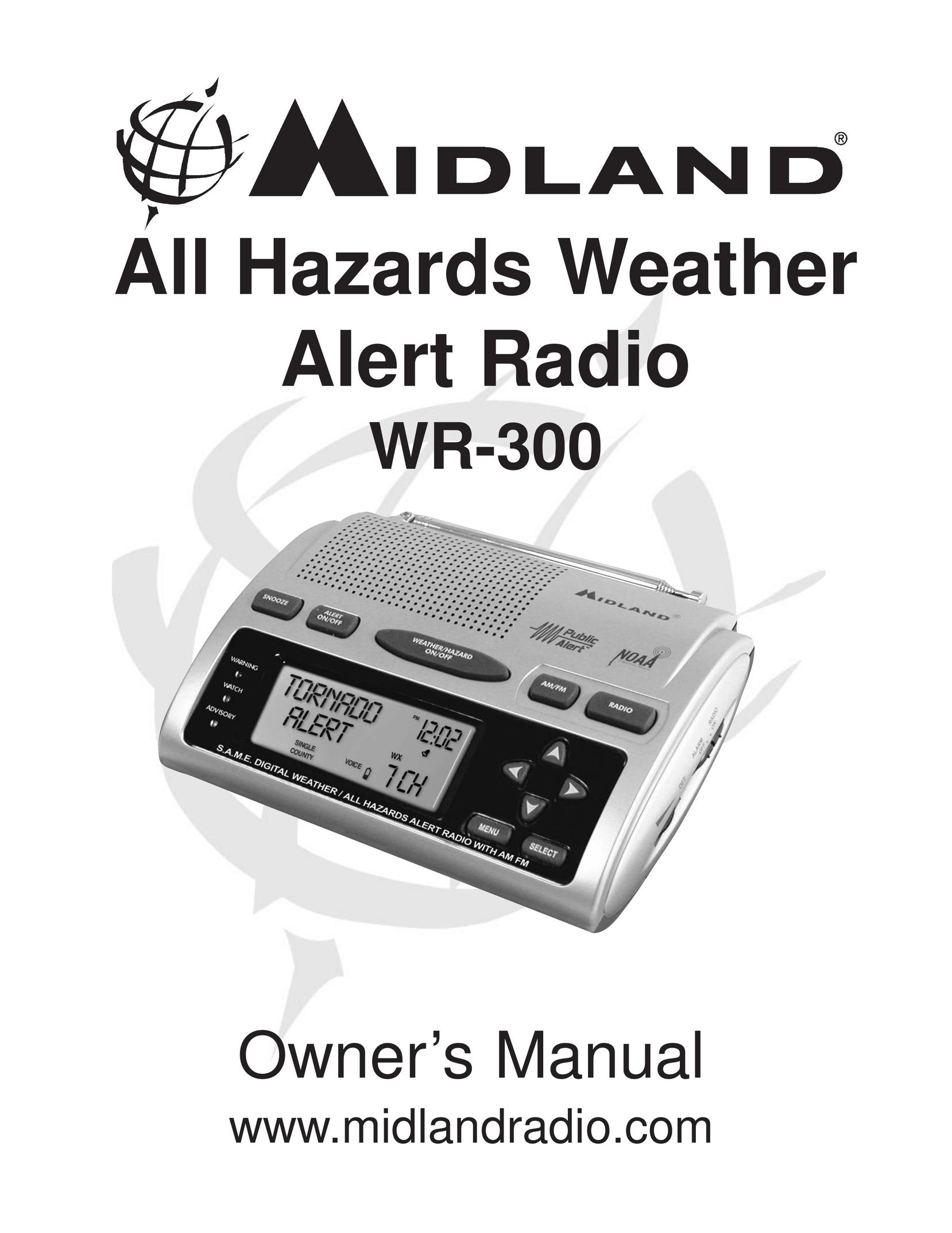 Midland Radio WR-300 Stereo System User Manual