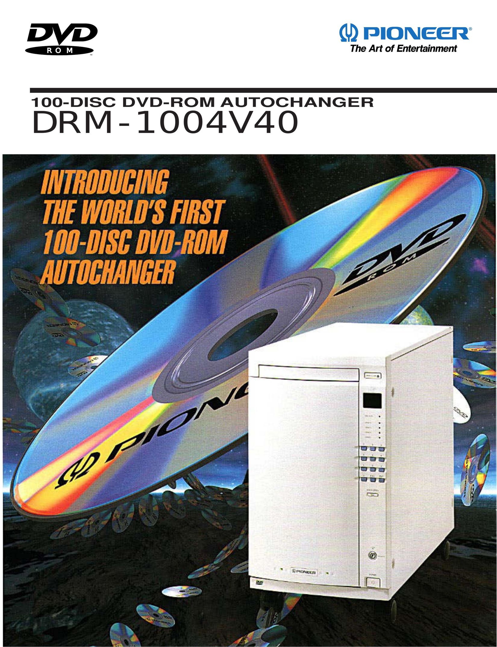 Pioneer DRM-1004V40 Stereo System User Manual