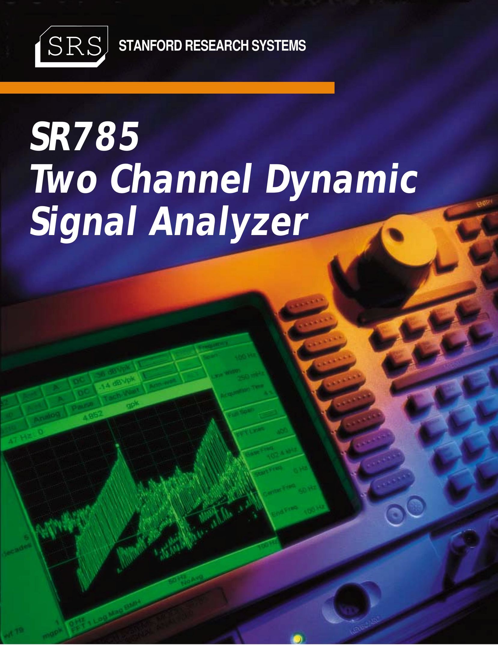 SRS Labs SR785 Stereo System User Manual