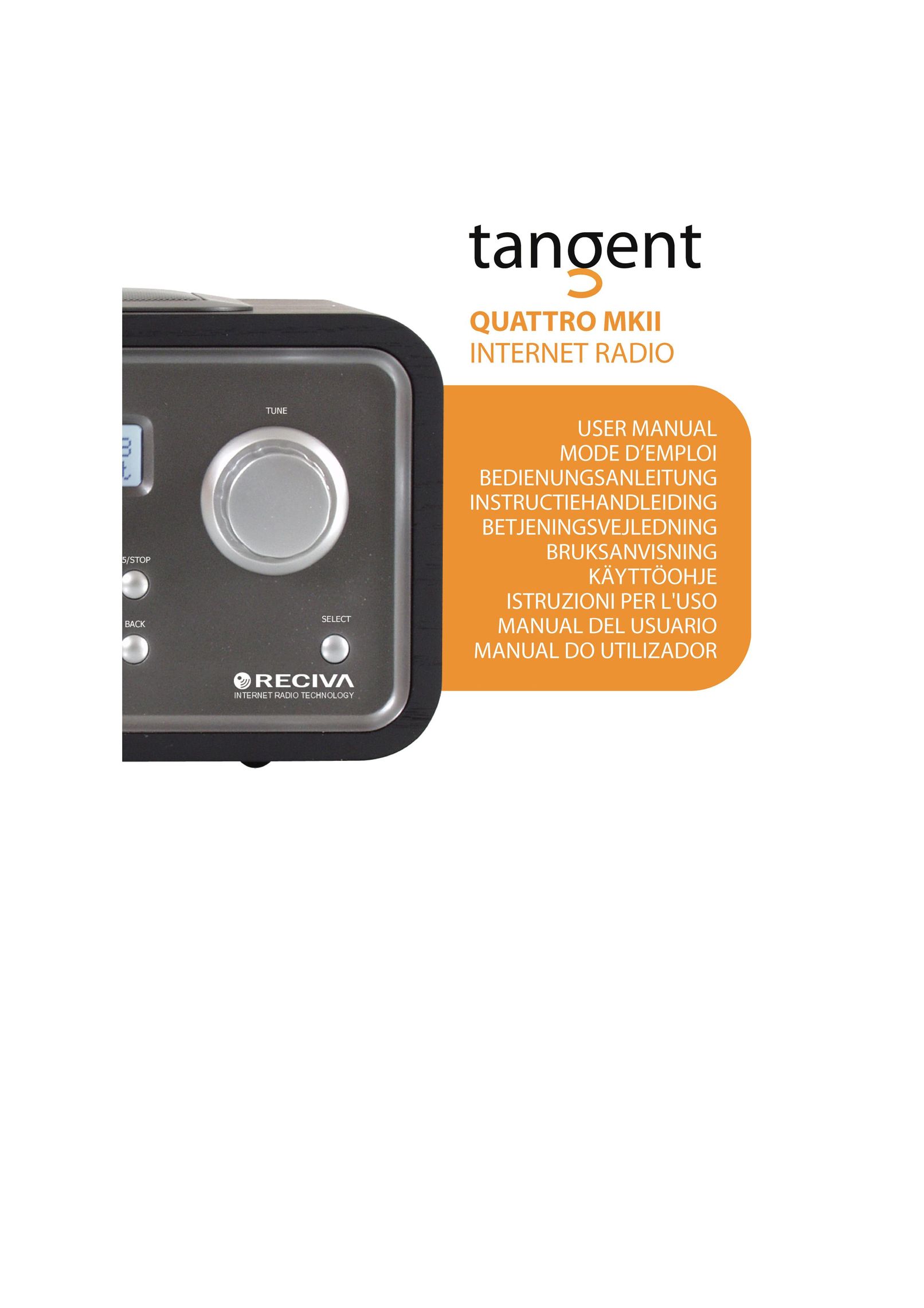 Tangent Audio Quattro MKII Stereo System User Manual