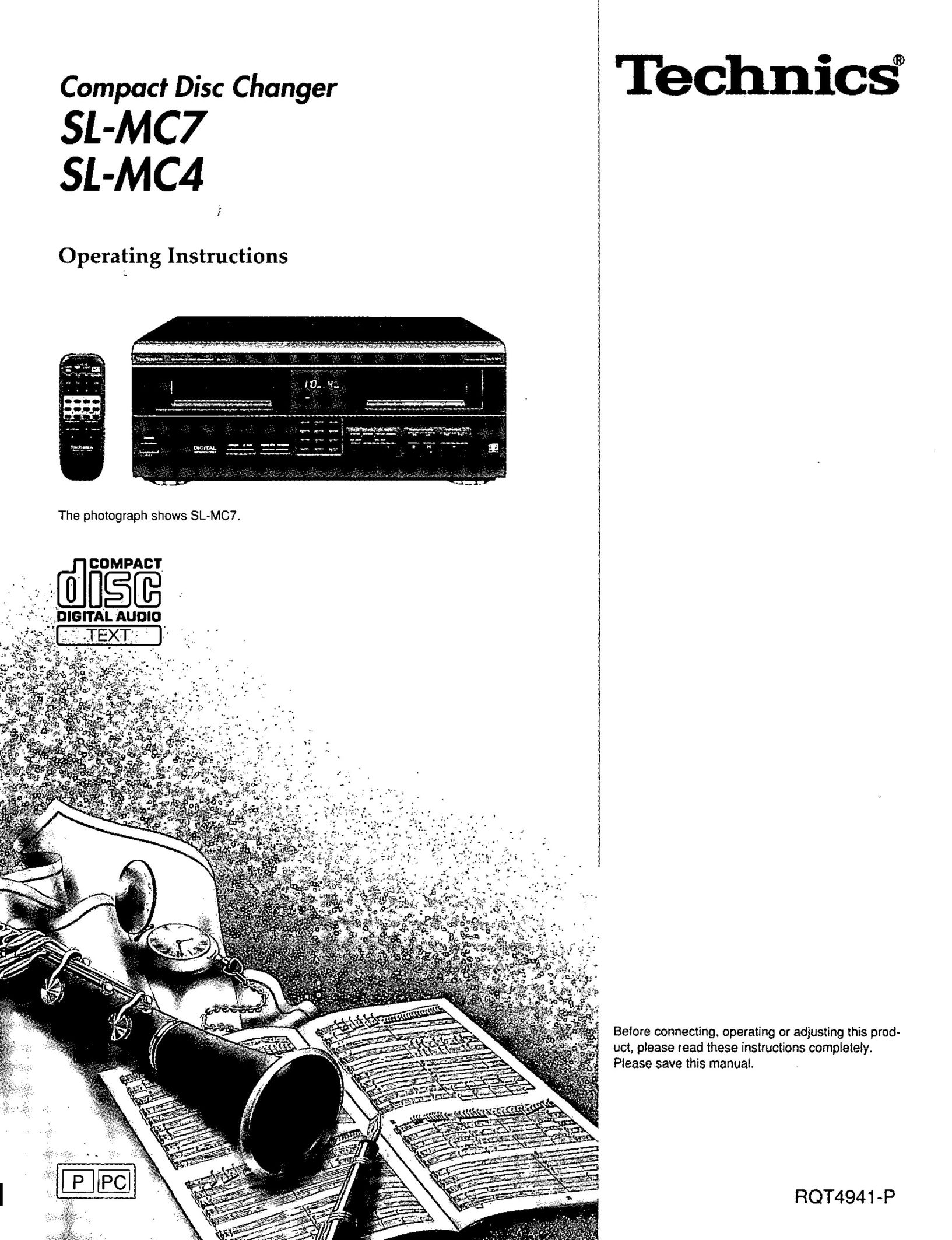 Technics SL-MC4 Stereo System User Manual