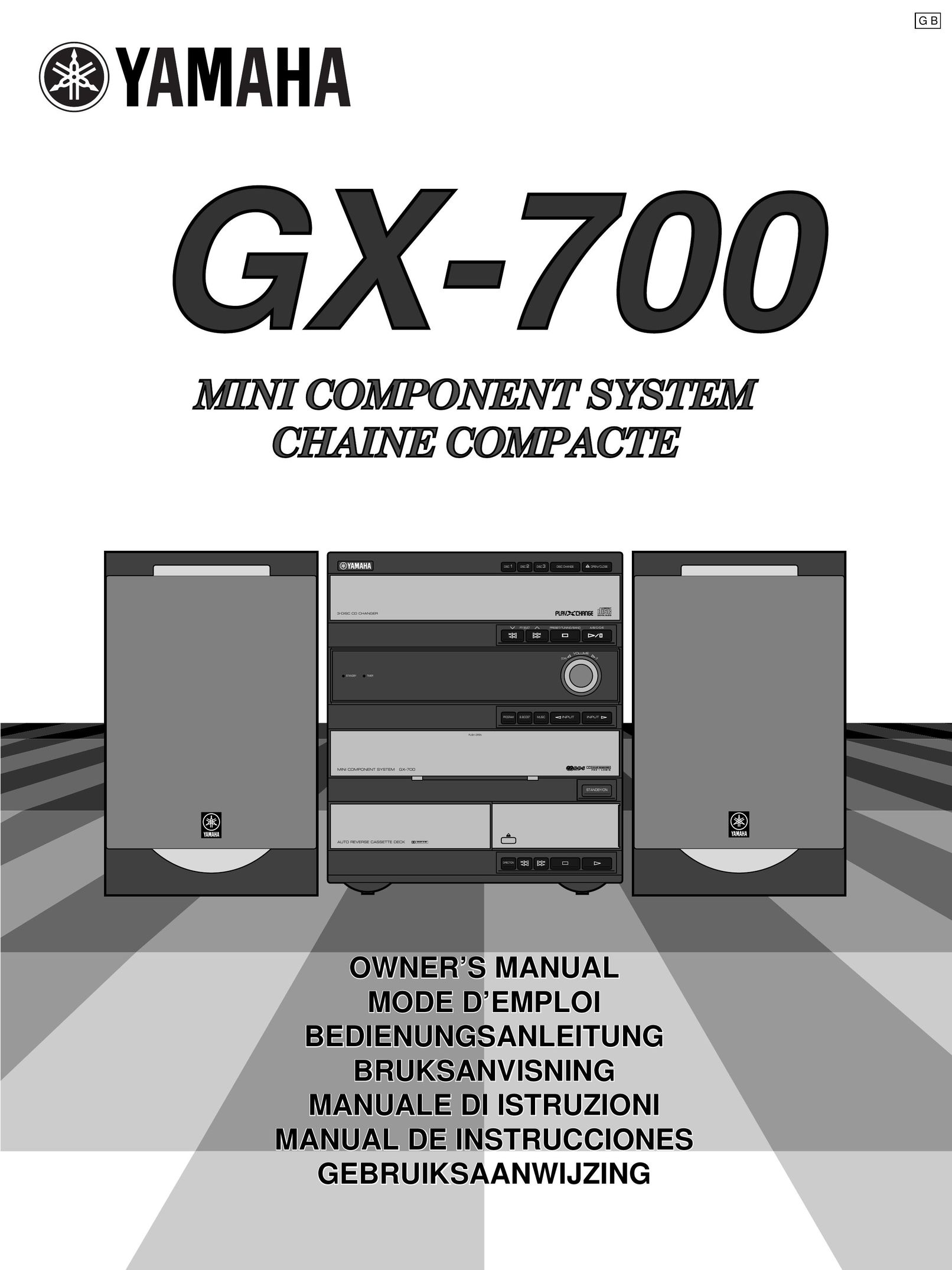 Yamaha GX-700 Stereo System User Manual