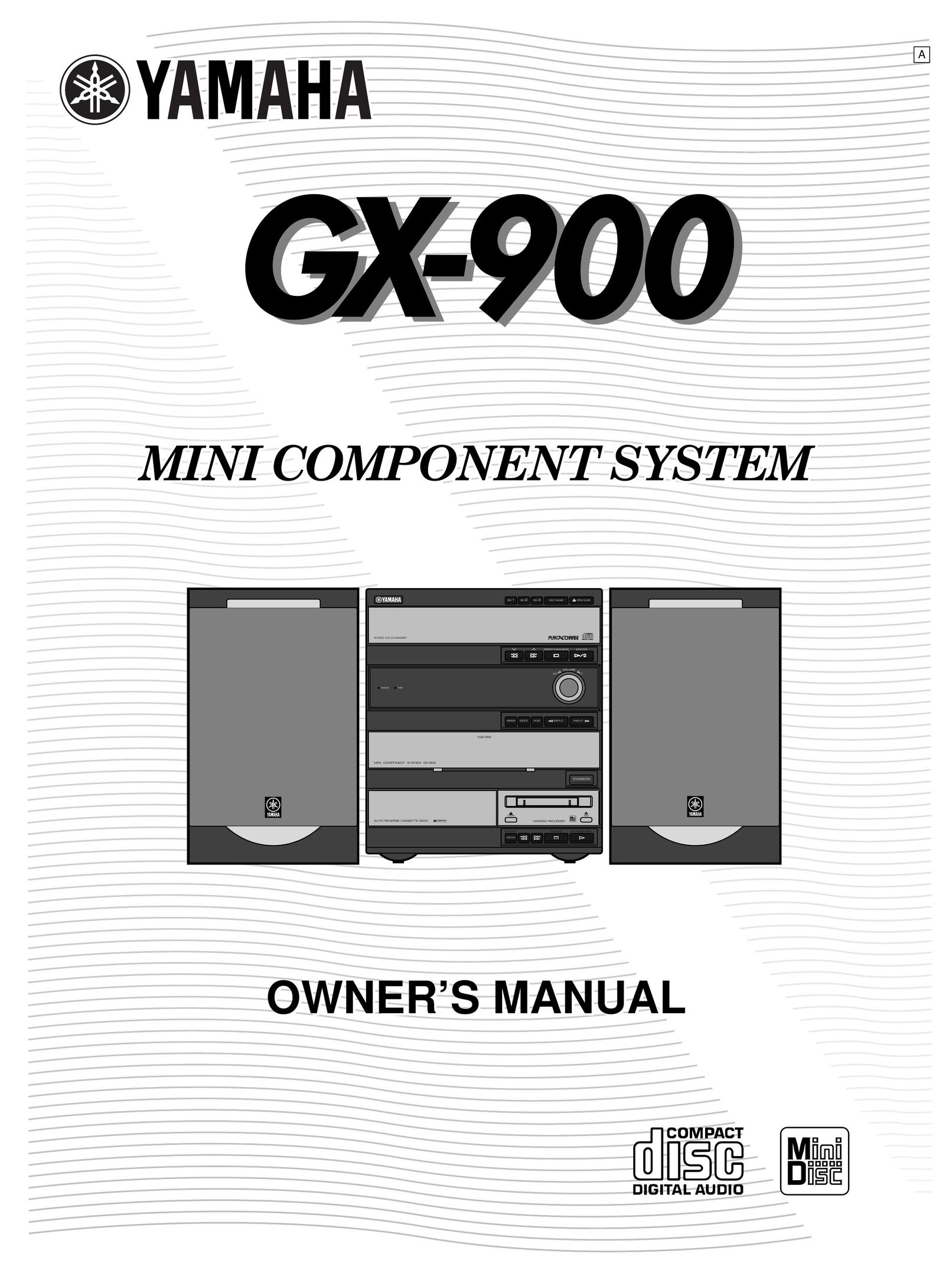Yamaha GX-900 Stereo System User Manual