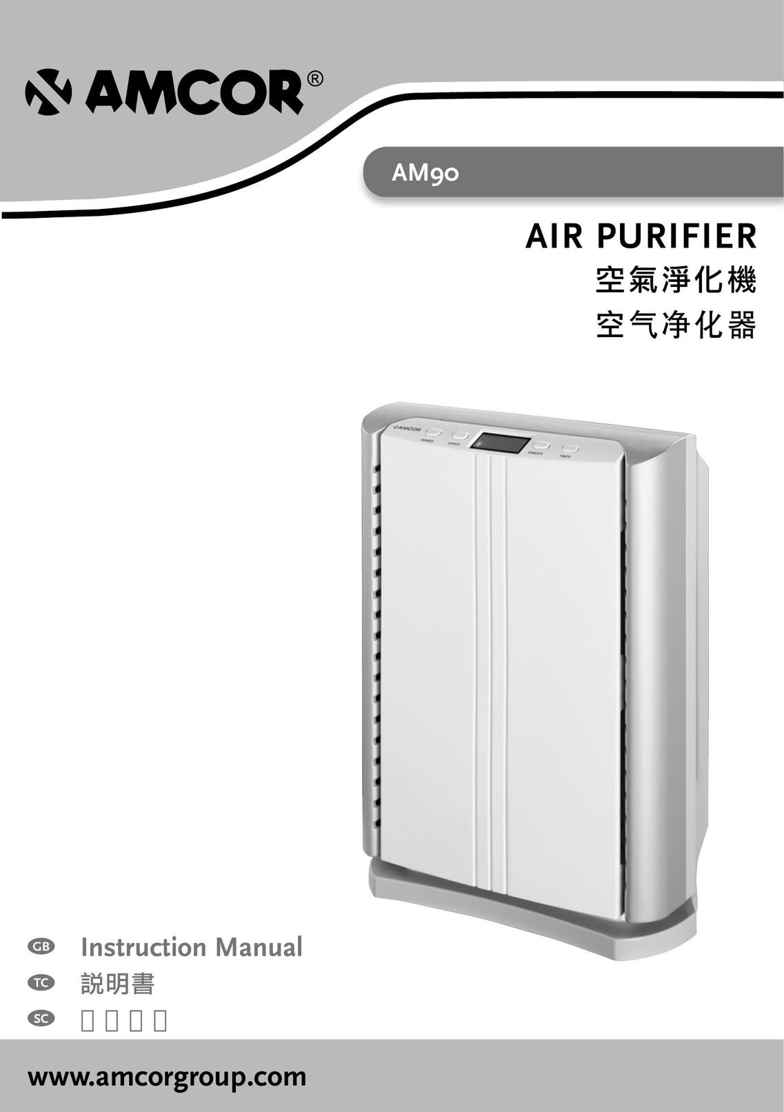 Amcor AM90 Air Cleaner User Manual