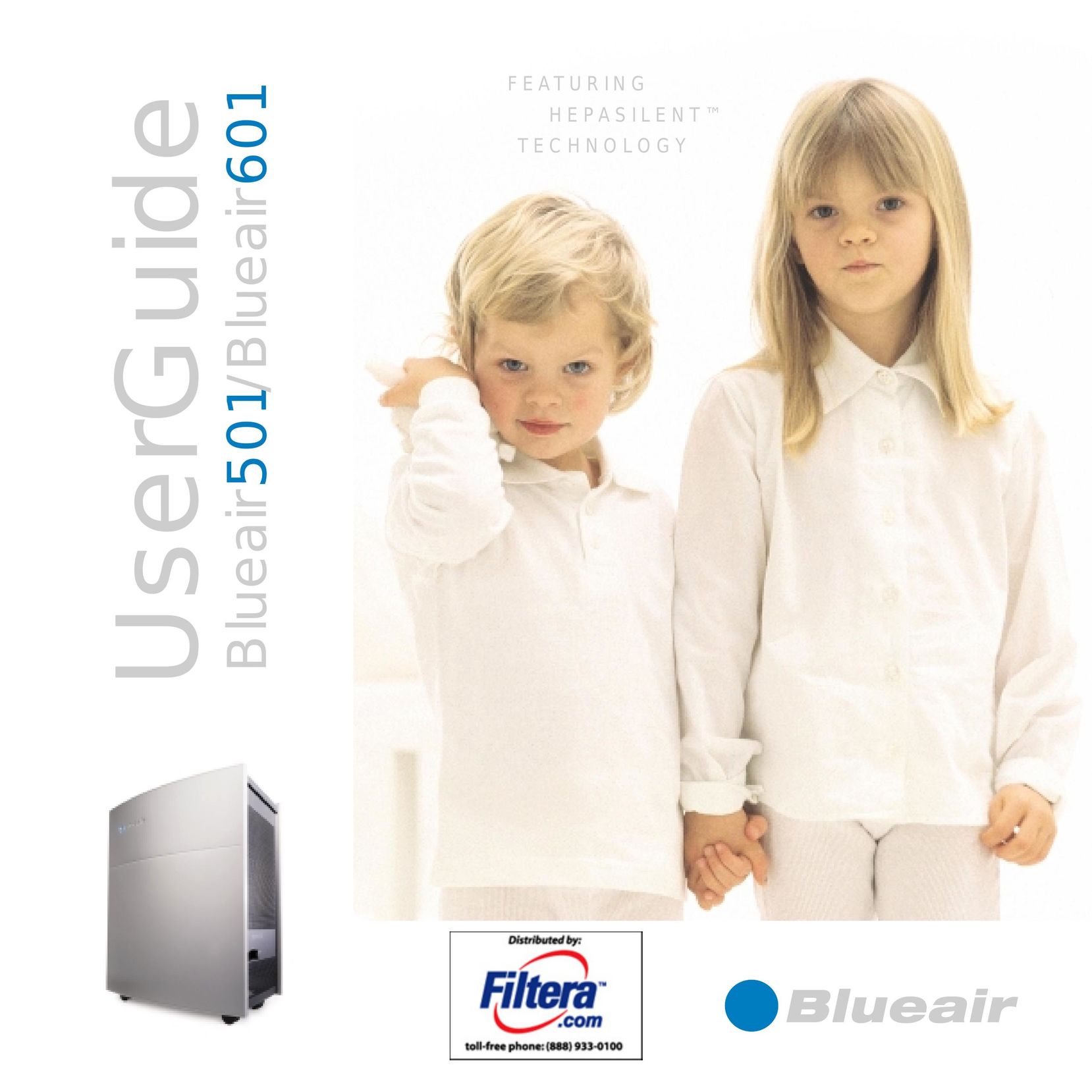 Blueair 601 Air Cleaner User Manual
