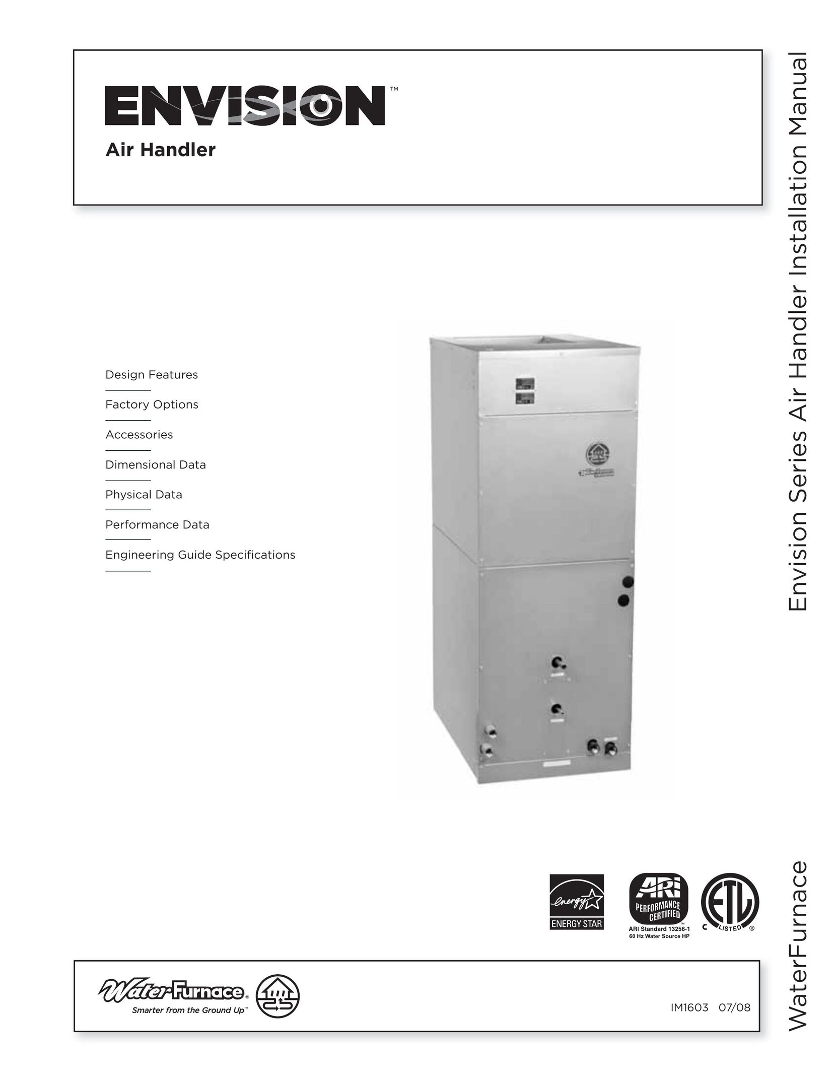 Envision Peripherals IM1603 Air Cleaner User Manual