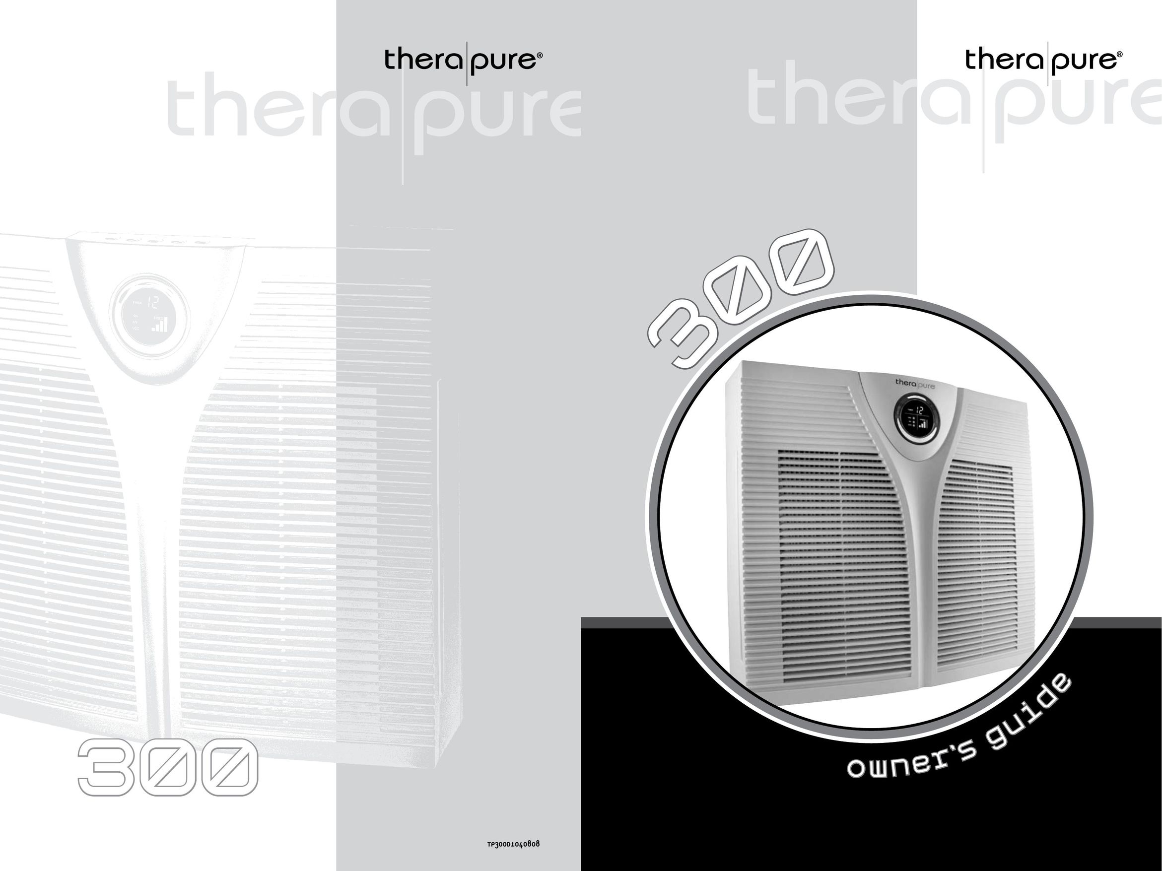 Ionic Pro TP 300D Air Cleaner User Manual