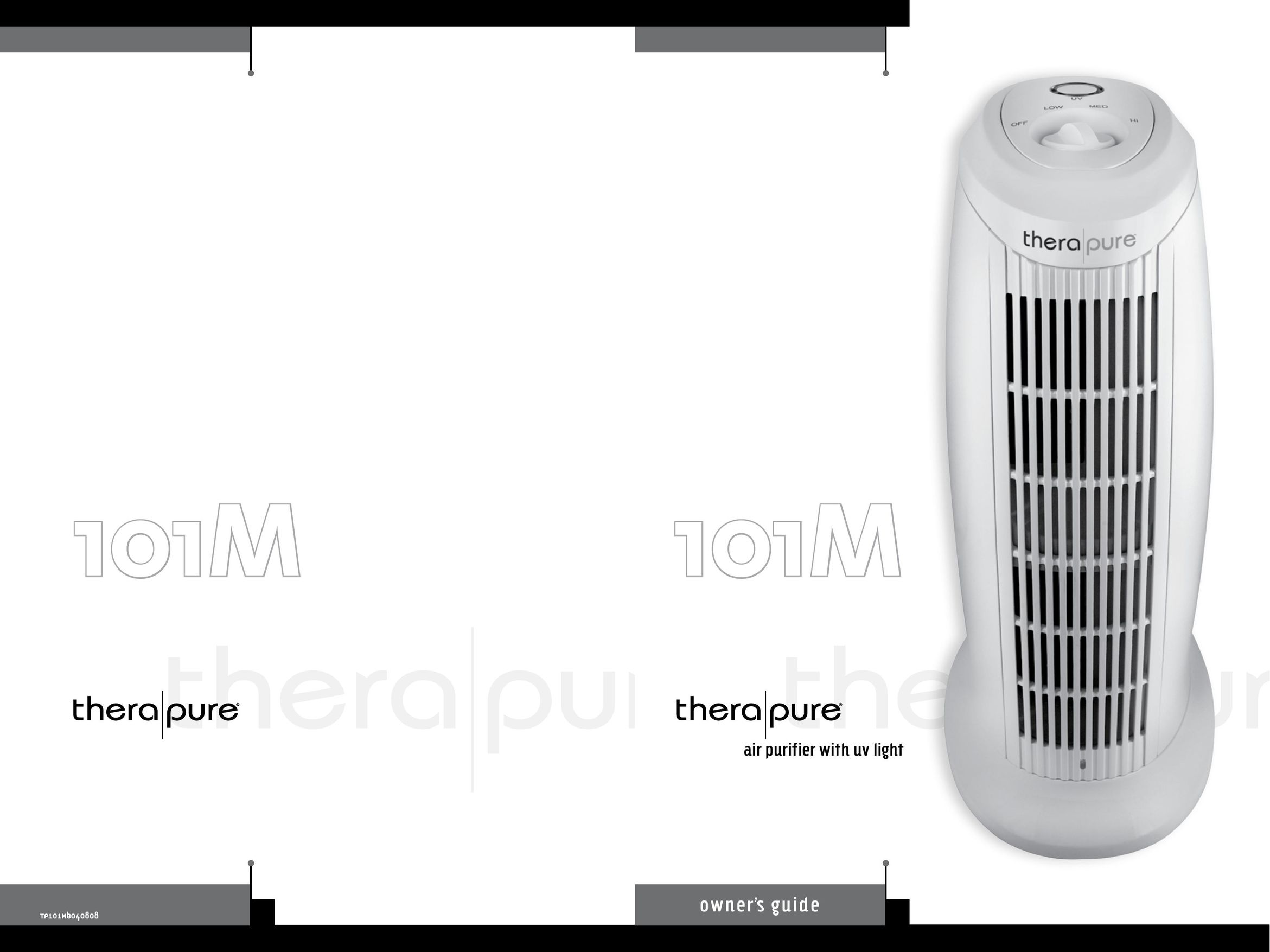 Ionic Pro TP101M Air Cleaner User Manual
