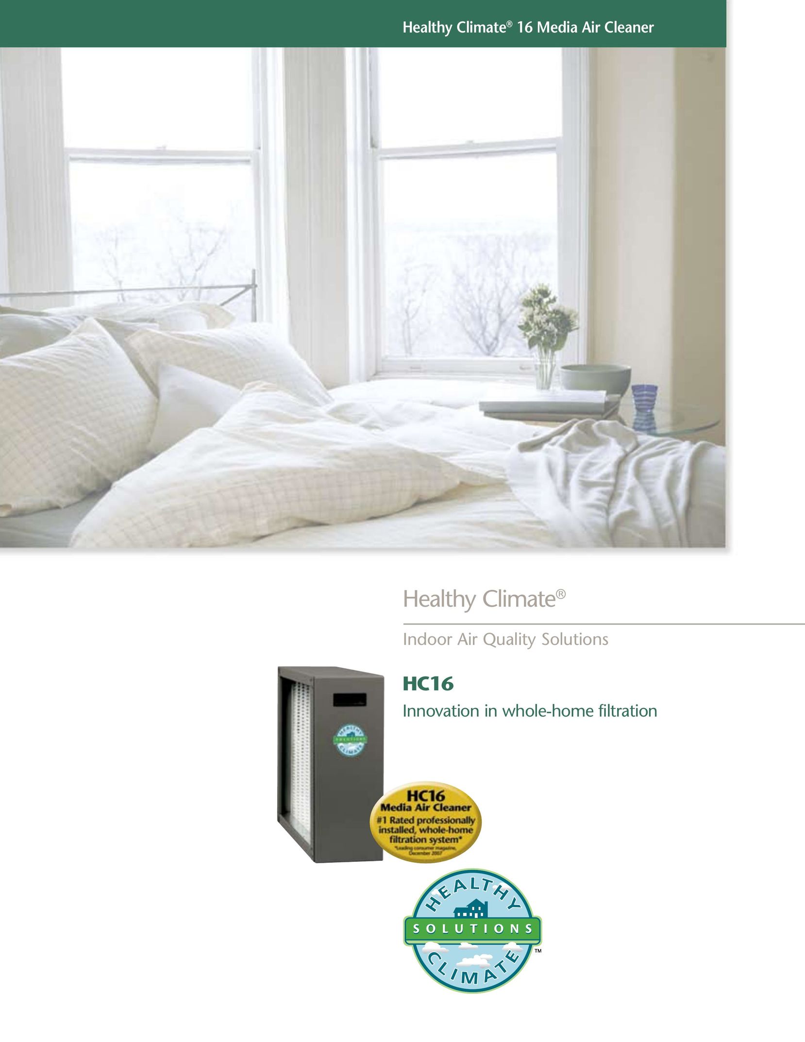 Lenoxx Electronics HC16 Air Cleaner User Manual