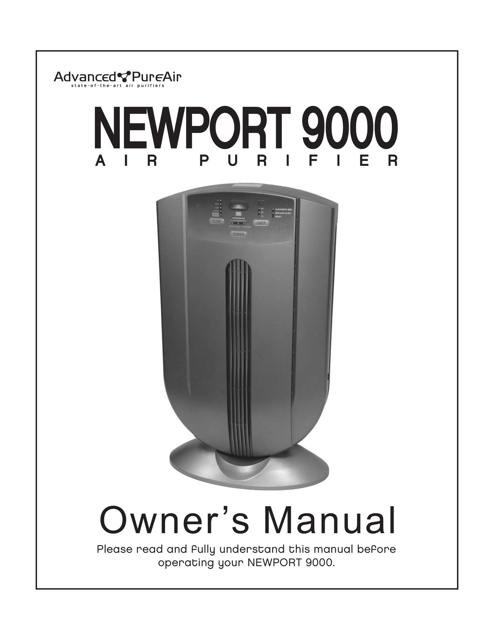 Nlynx NEWPORT 9000 Air Cleaner User Manual