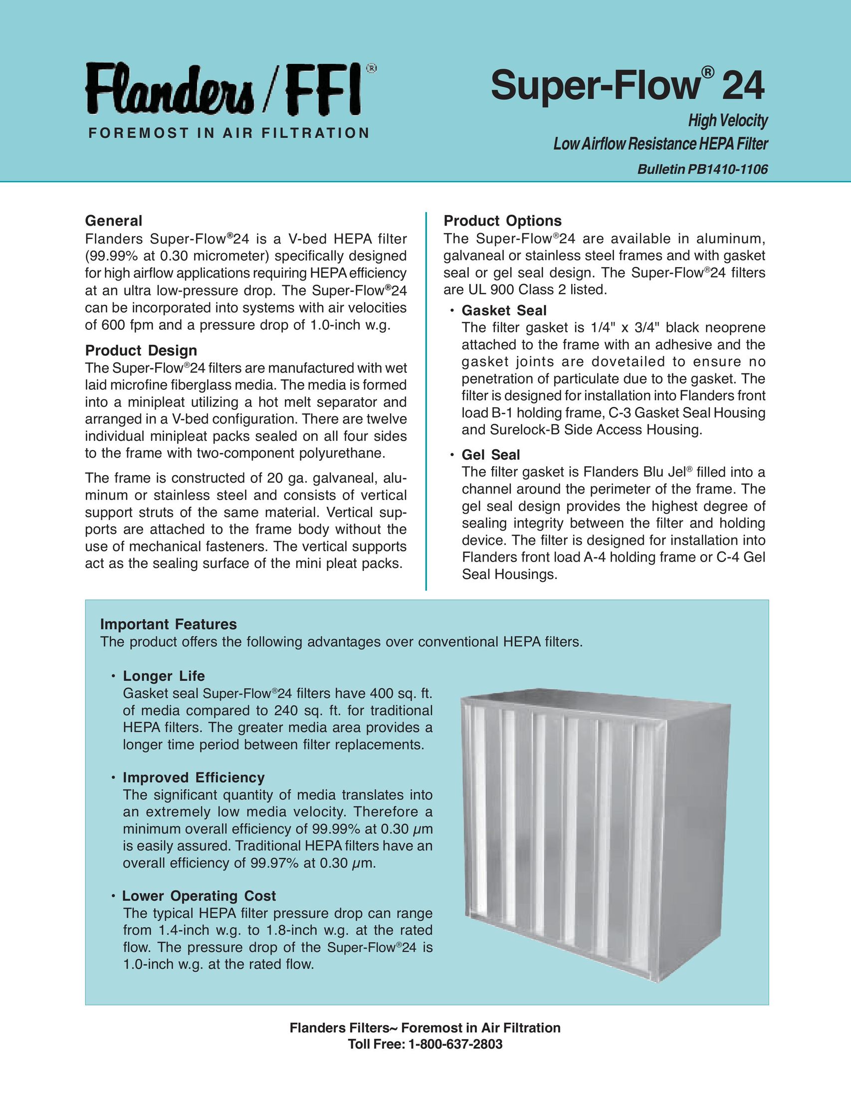 Precisionaire PB1410 Air Cleaner User Manual