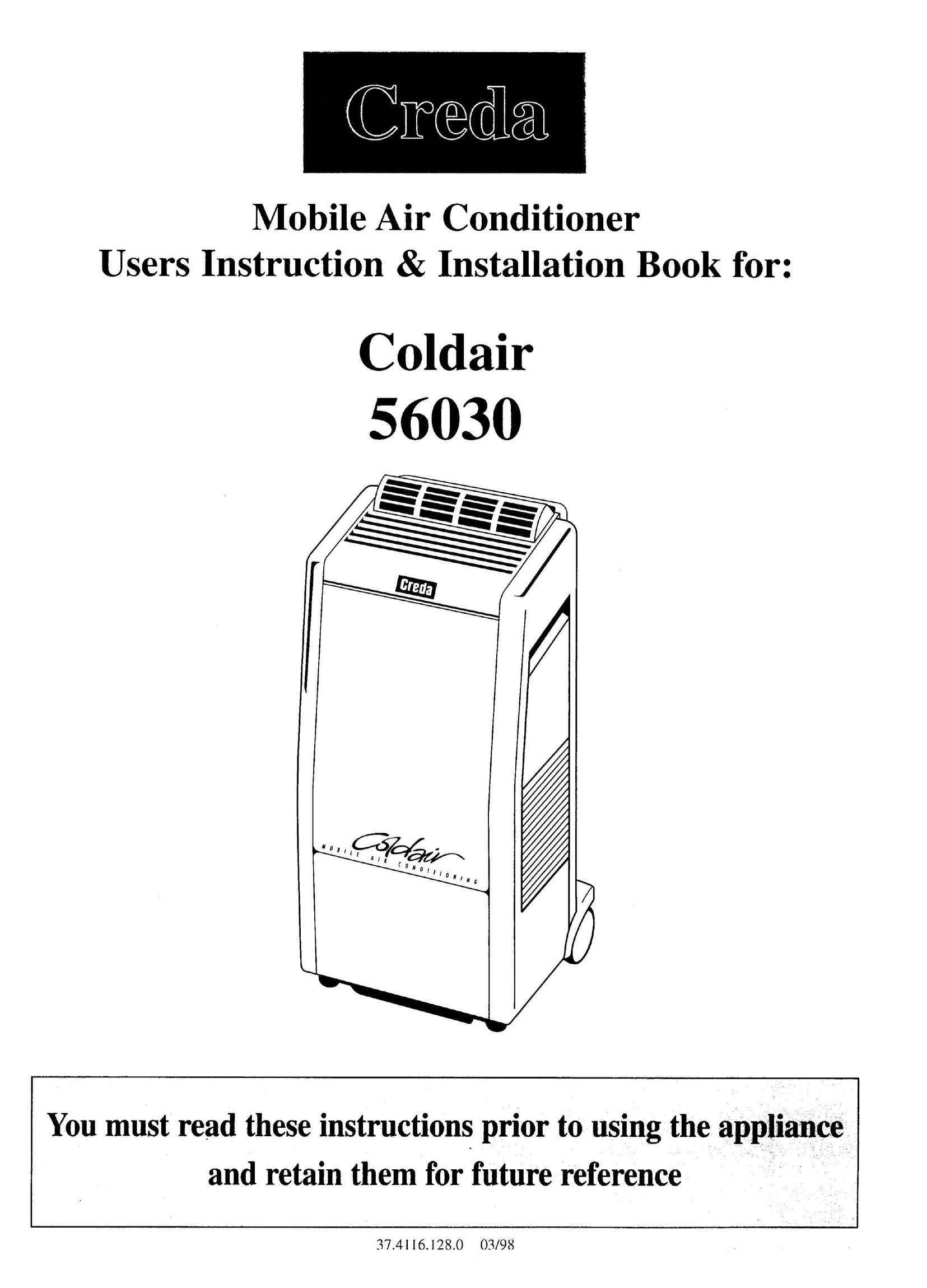 Creda 56030 Air Conditioner User Manual