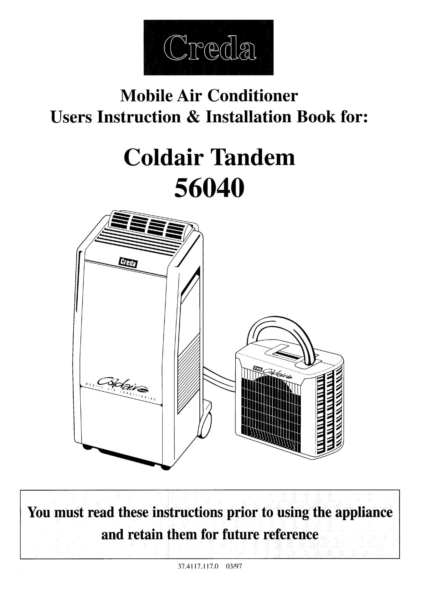 Creda 56040 Air Conditioner User Manual