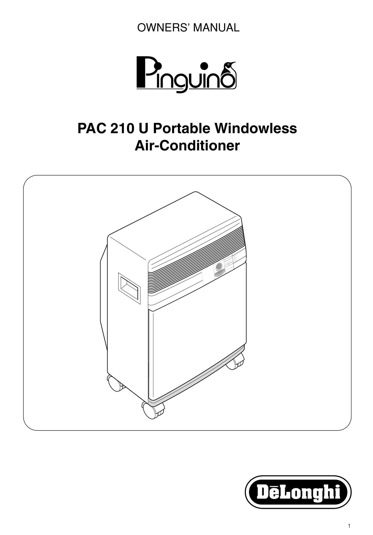 DeLonghi PAC 210 U Air Conditioner User Manual