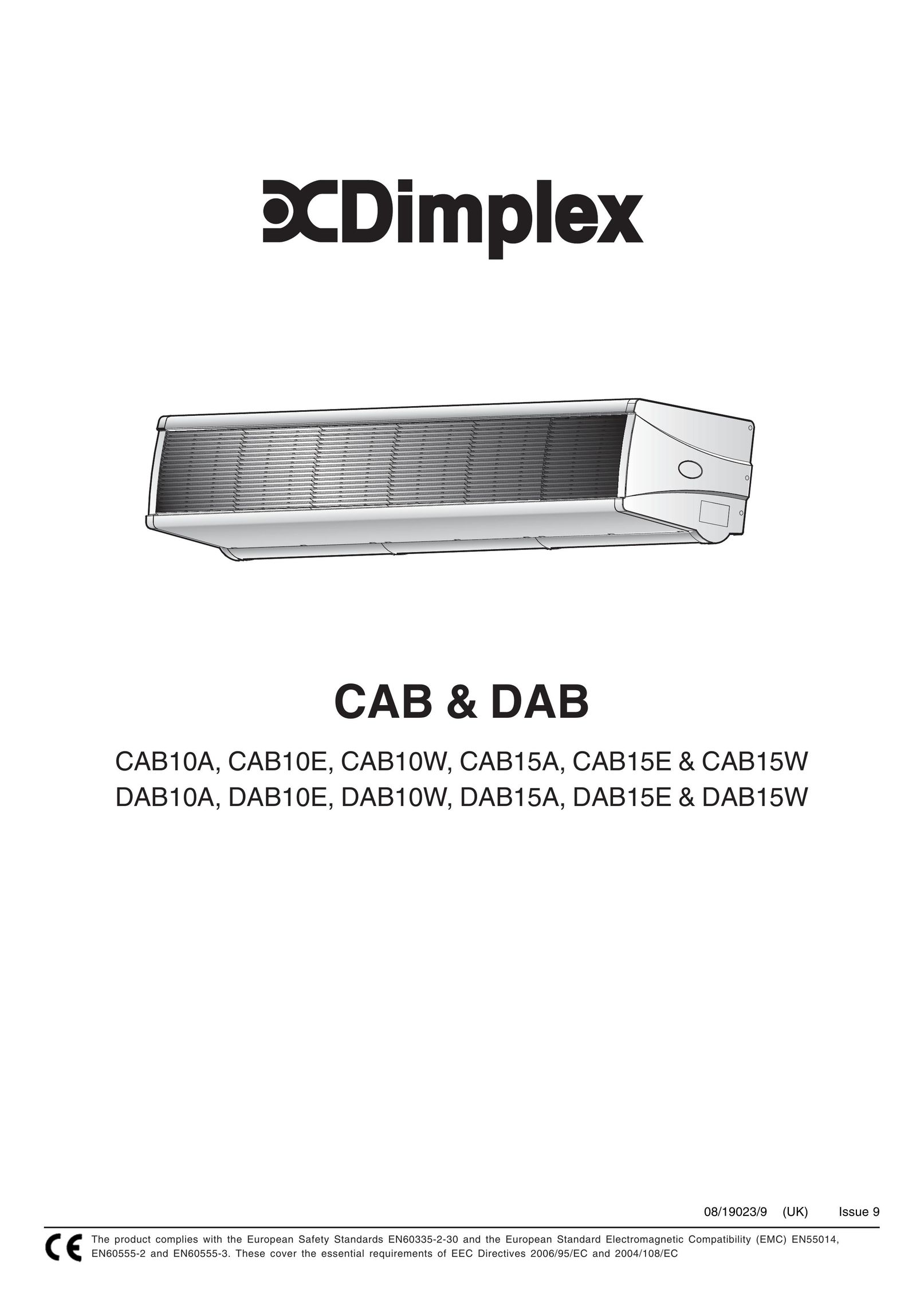 Dimplex DAB10A Air Conditioner User Manual