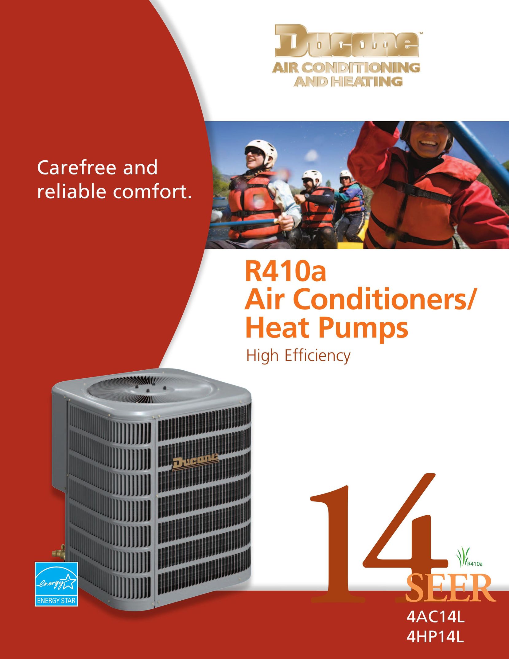 Ducane (HVAC) 4AC14L Air Conditioner User Manual