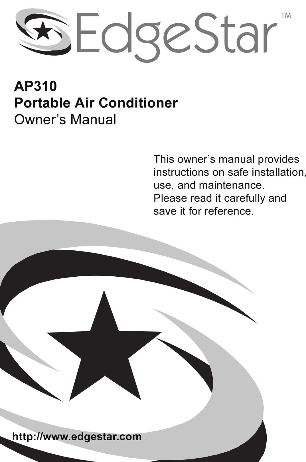 EdgeStar AP310SS Air Conditioner User Manual