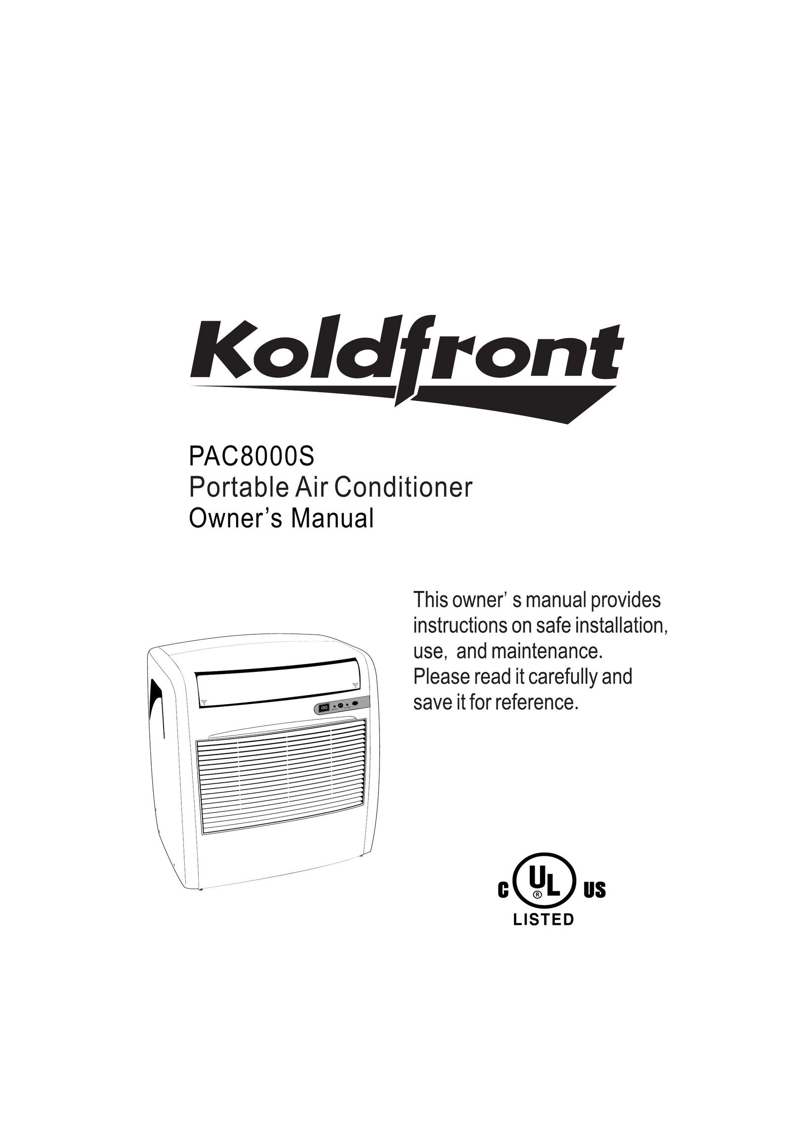 EdgeStar PAC8000S Air Conditioner User Manual