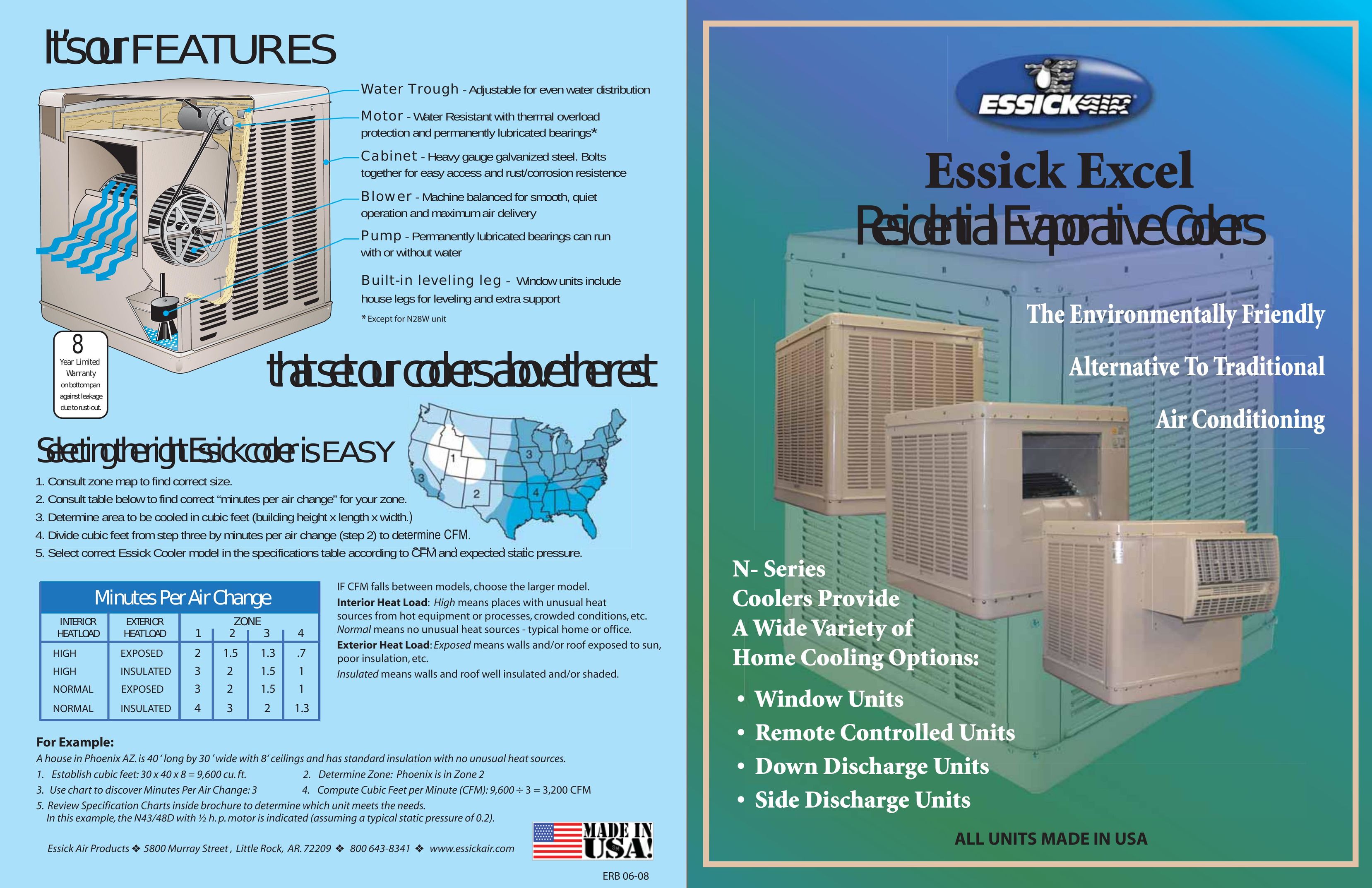 Essick Air N28W Air Conditioner User Manual