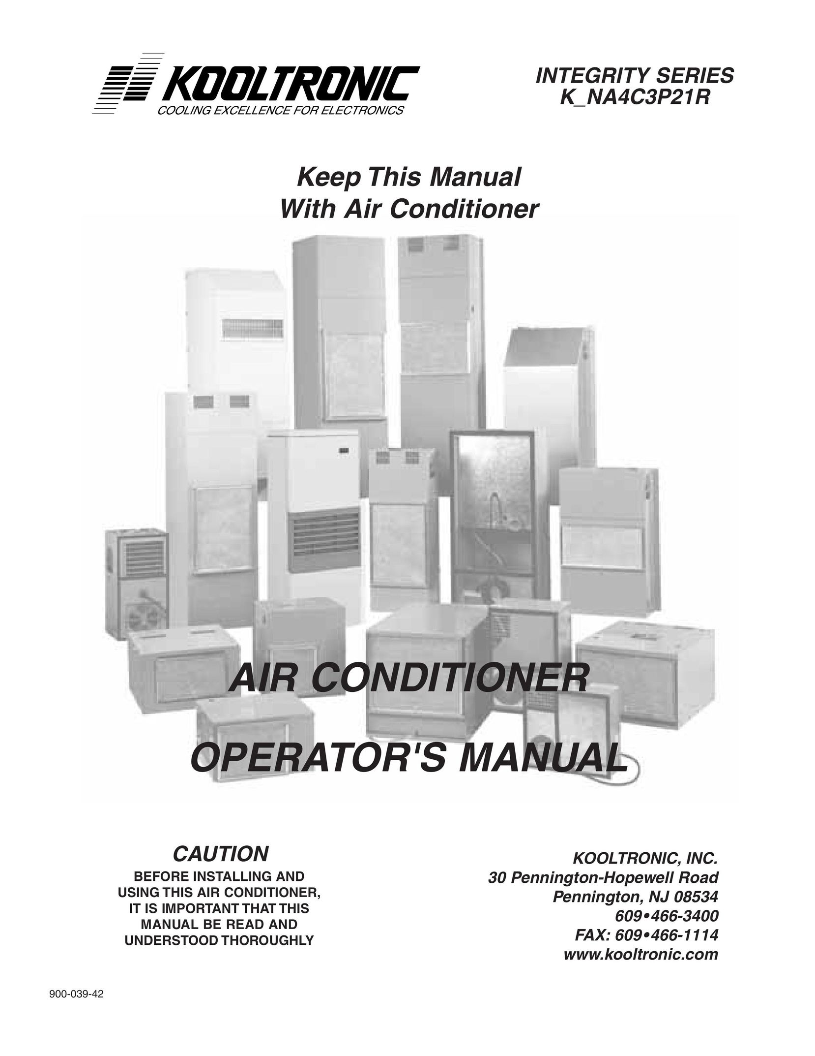 Event electronic K_NA4C3P21R Air Conditioner User Manual
