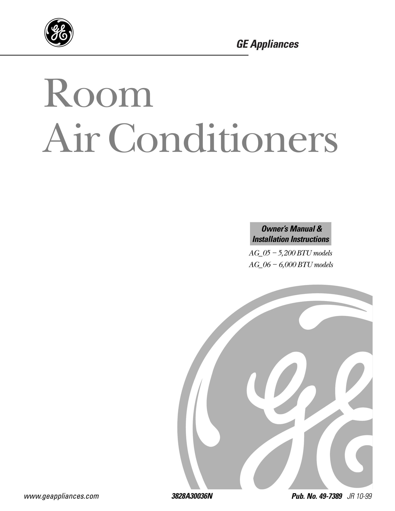 Genie AG_05 Air Conditioner User Manual
