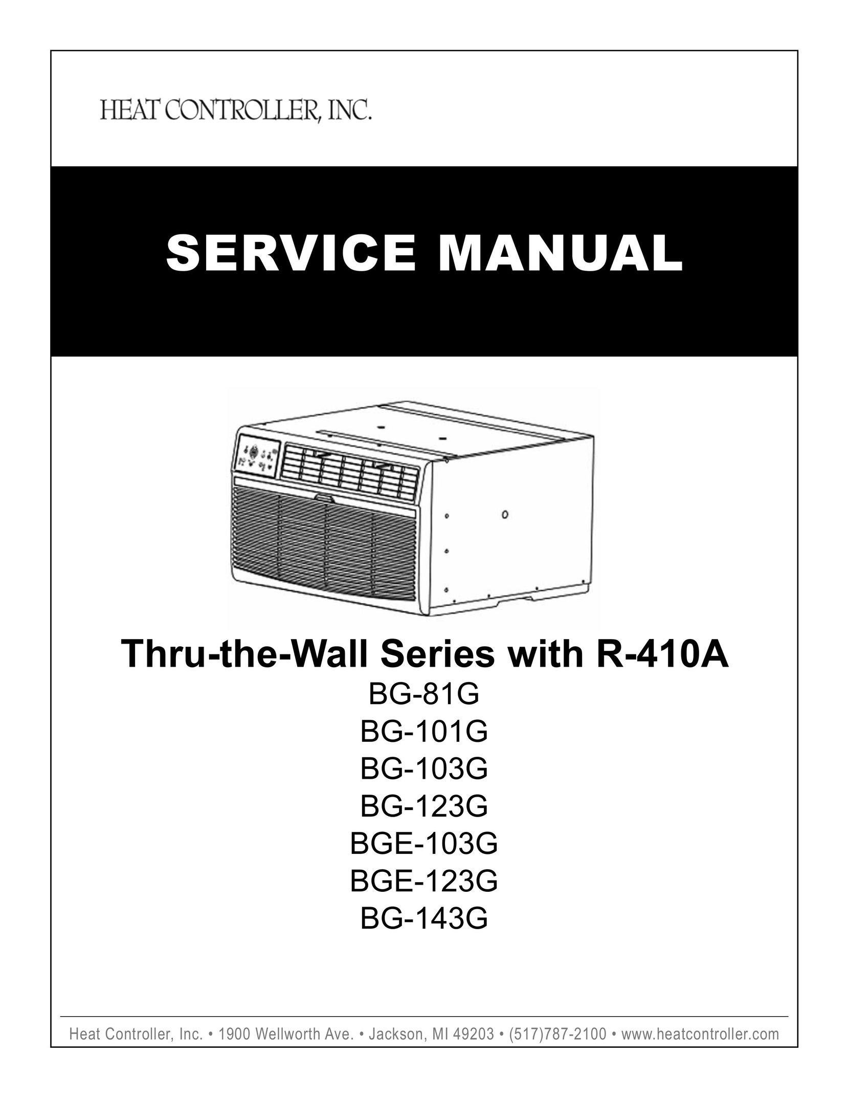 Heat Controller BG-101G Air Conditioner User Manual