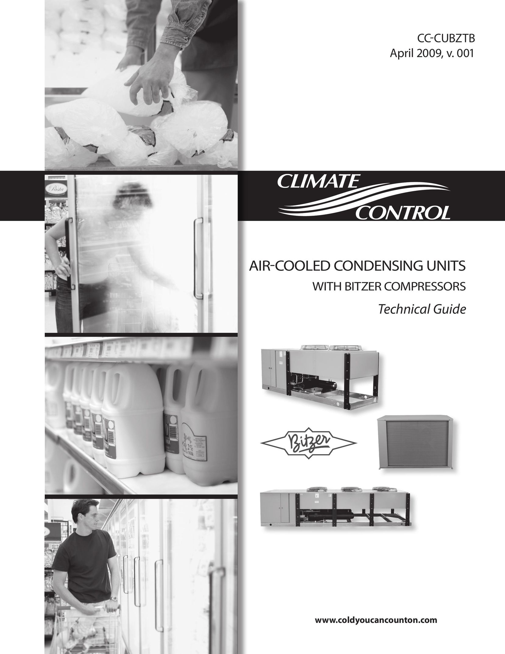 Heatcraft Refrigeration Products CC-CUBZTB Air Conditioner User Manual