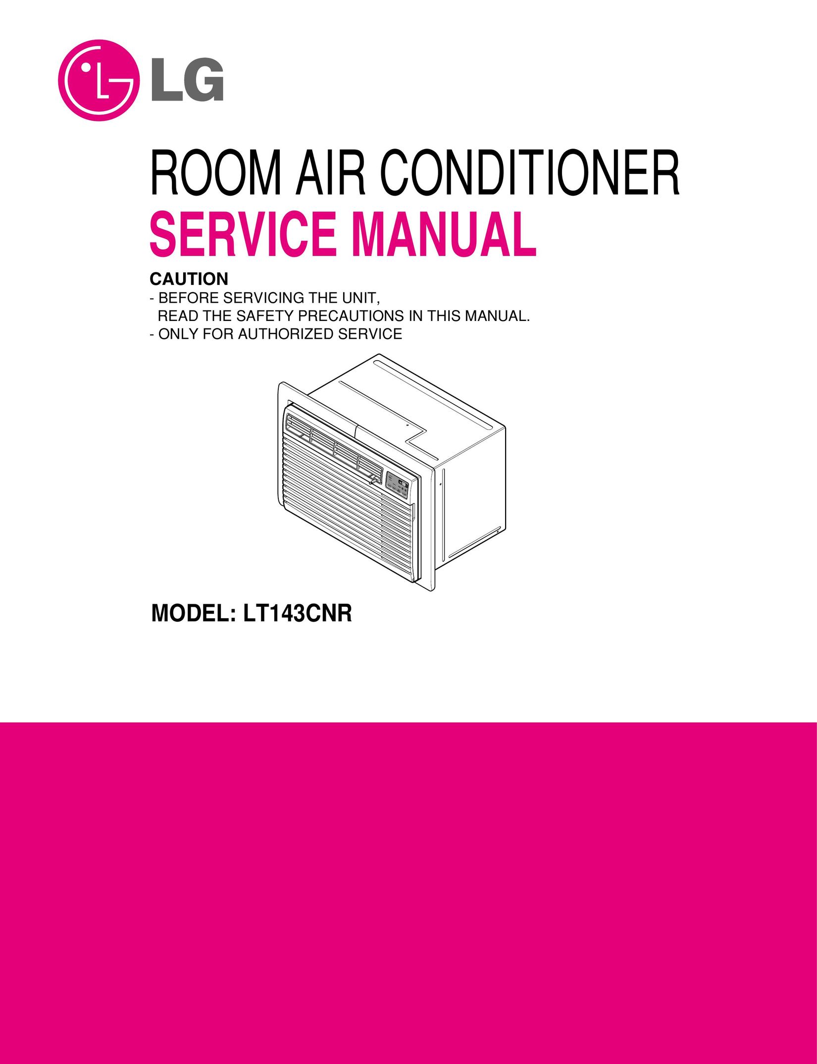 Hotpoint LT143CNR Air Conditioner User Manual