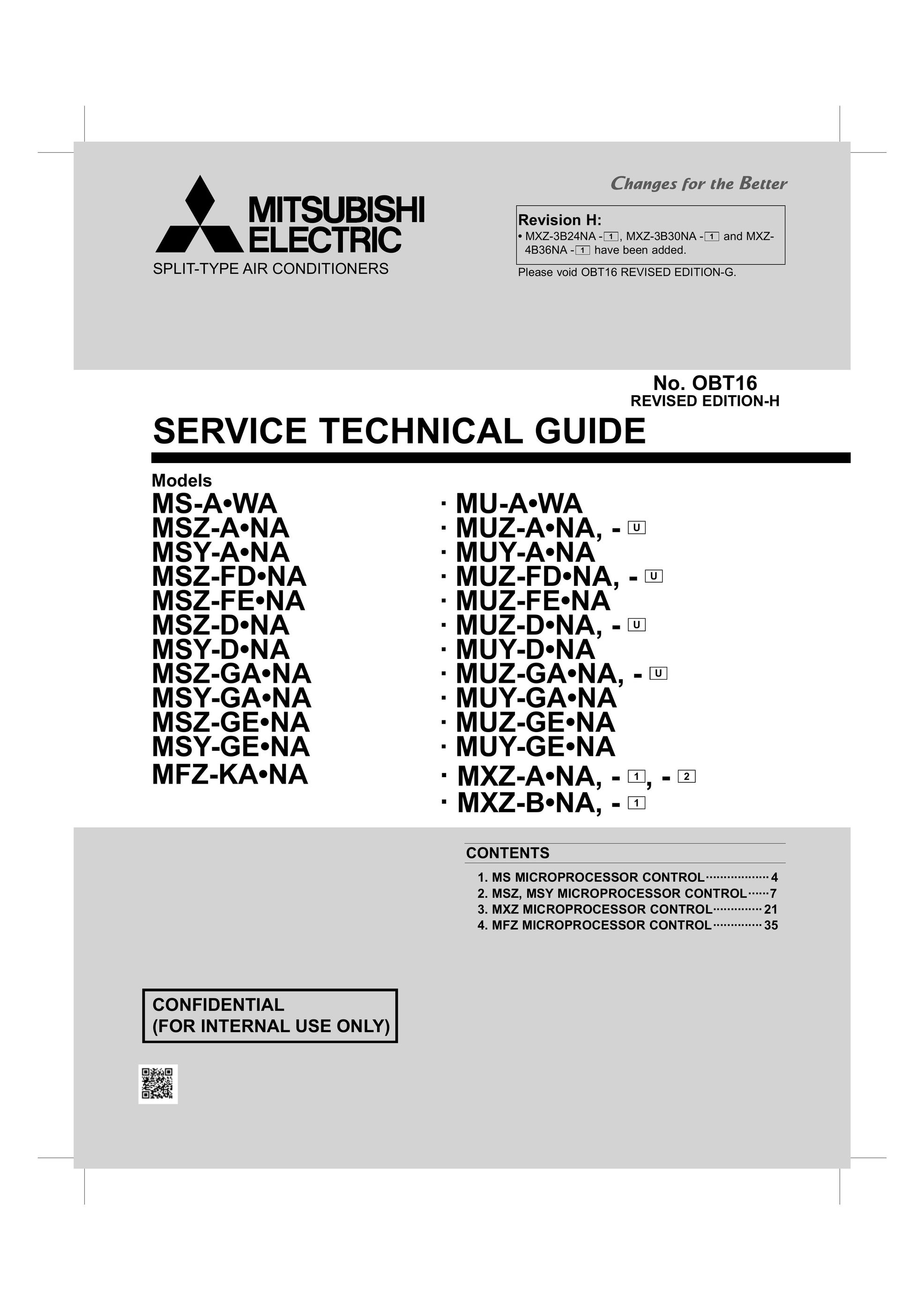 Mitsumi electronic MSZ-ANA Air Conditioner User Manual