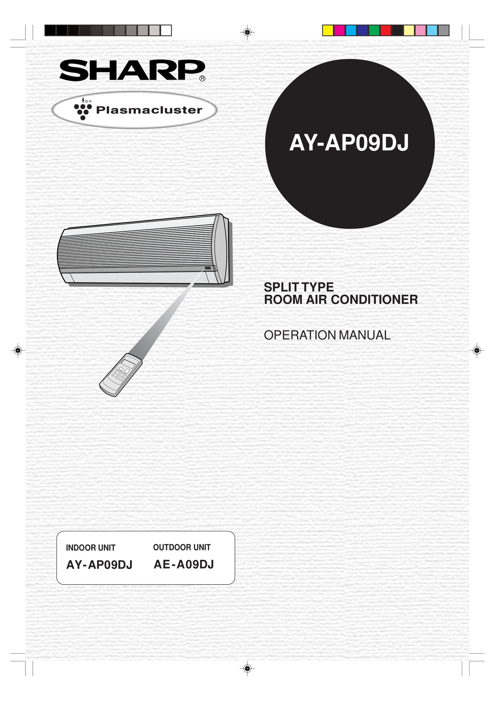 Sharp AE-A09DJ Air Conditioner User Manual