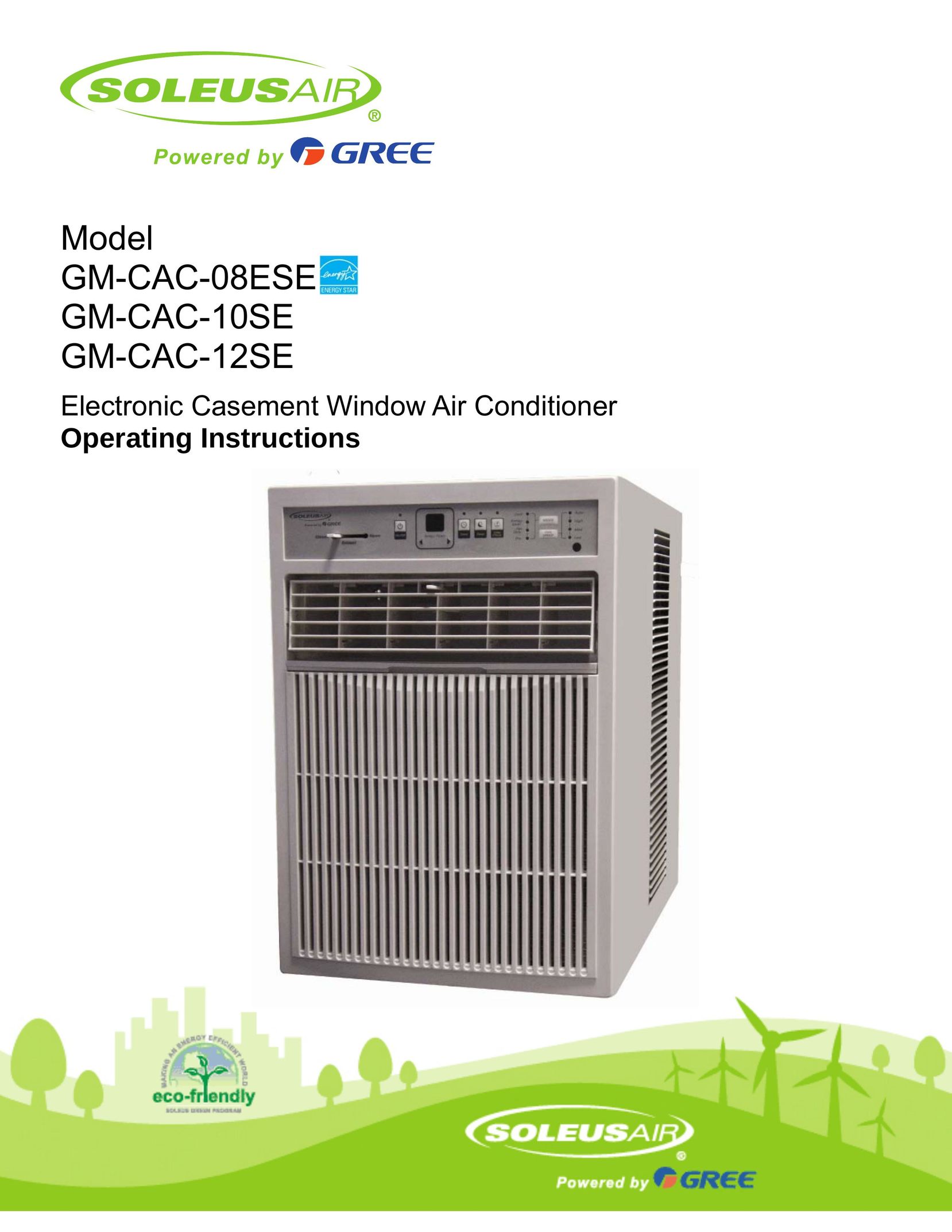 Soleus Air GM-CAC-10SE Air Conditioner User Manual