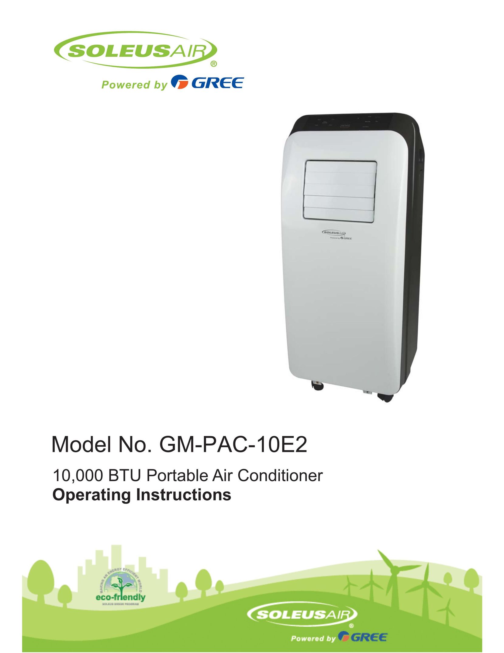 Soleus Air GM-PAC-10E2 Air Conditioner User Manual